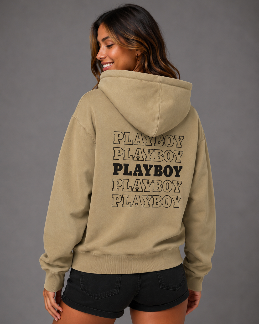 Playboy Repeating Masthead Hoodie