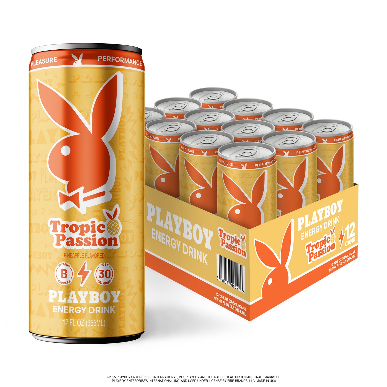 Playboy Energy Drink - Tropic Passion