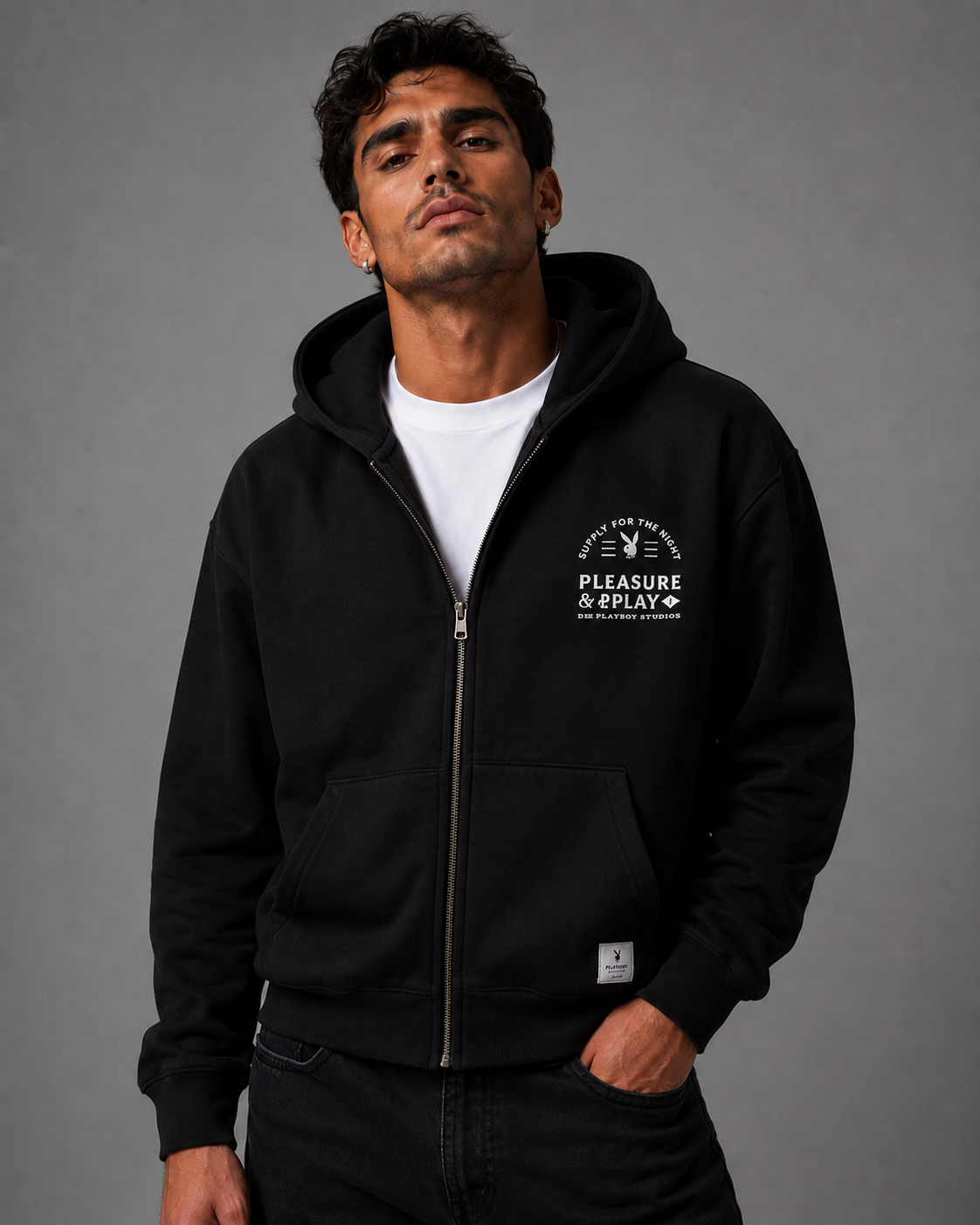 Playboy Play PB Zip Up Hoodie