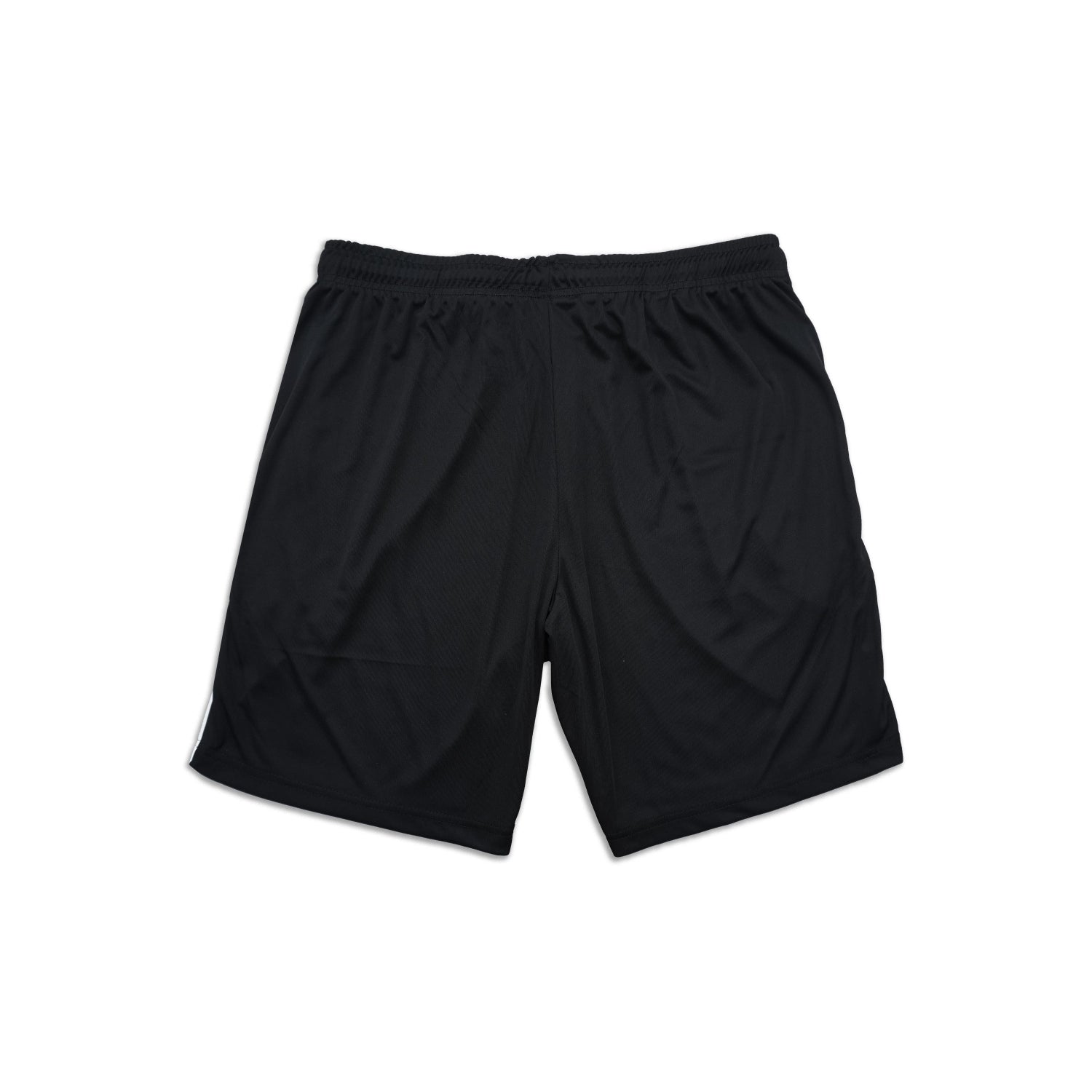 Black shorts on a white background