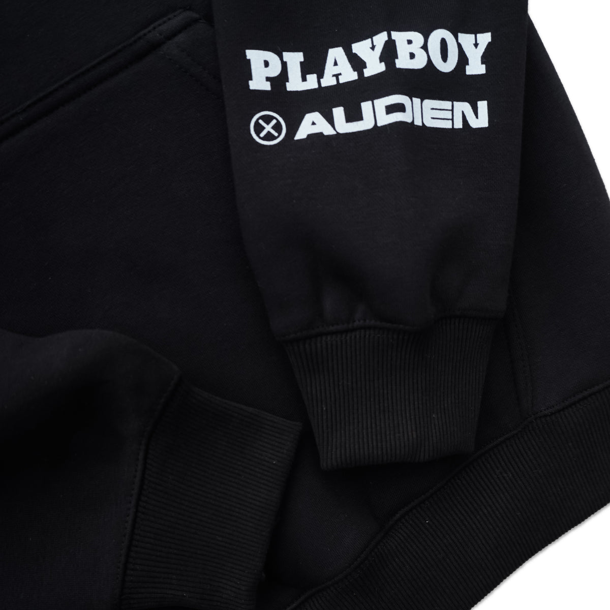 Playboy x Audien Chrome Heart Bunny Hoodie