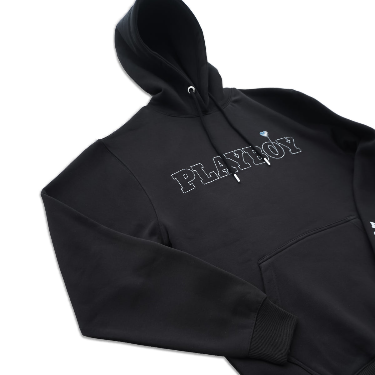 Playboy x Audien Chrome Heart Bunny Hoodie
