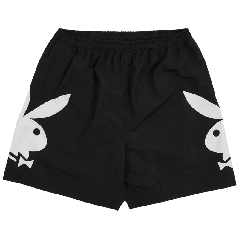 Men s Elastic Waist Shorts Unconventionality Playboy x