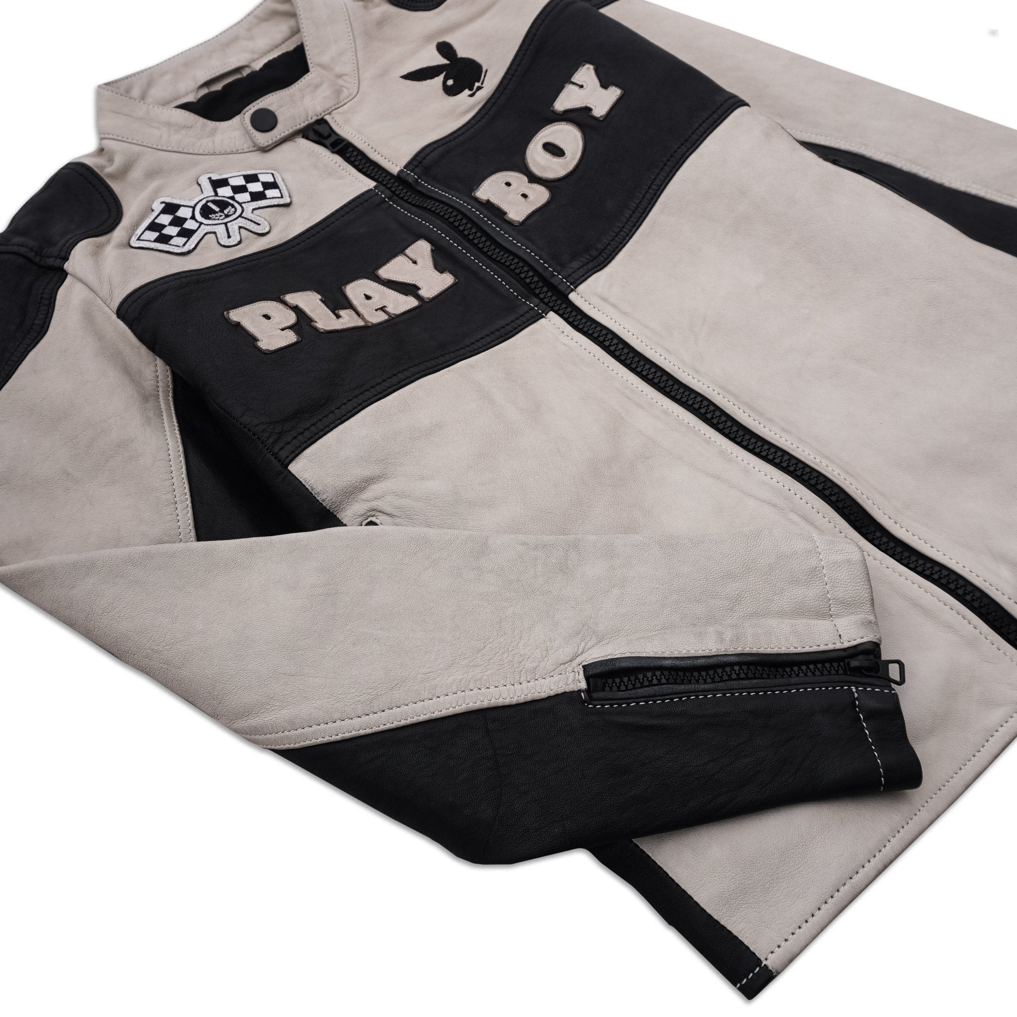 Anderson Men's Leather Jacket - Playboy