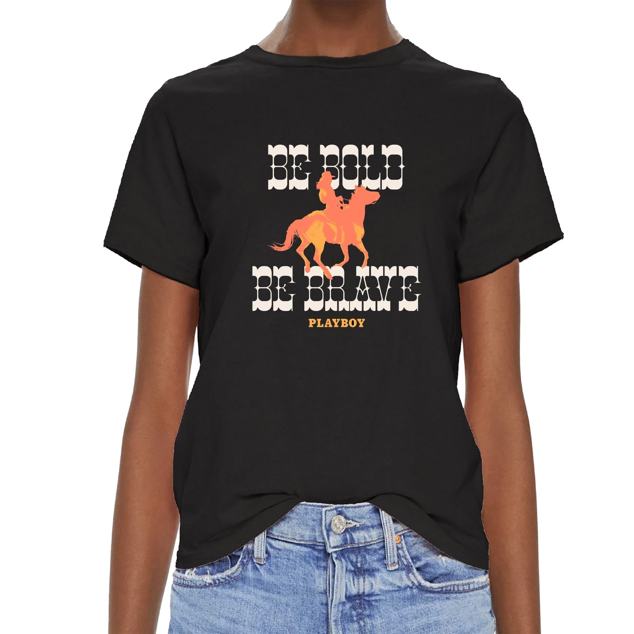 Be Bold Western Tee W - Playboy