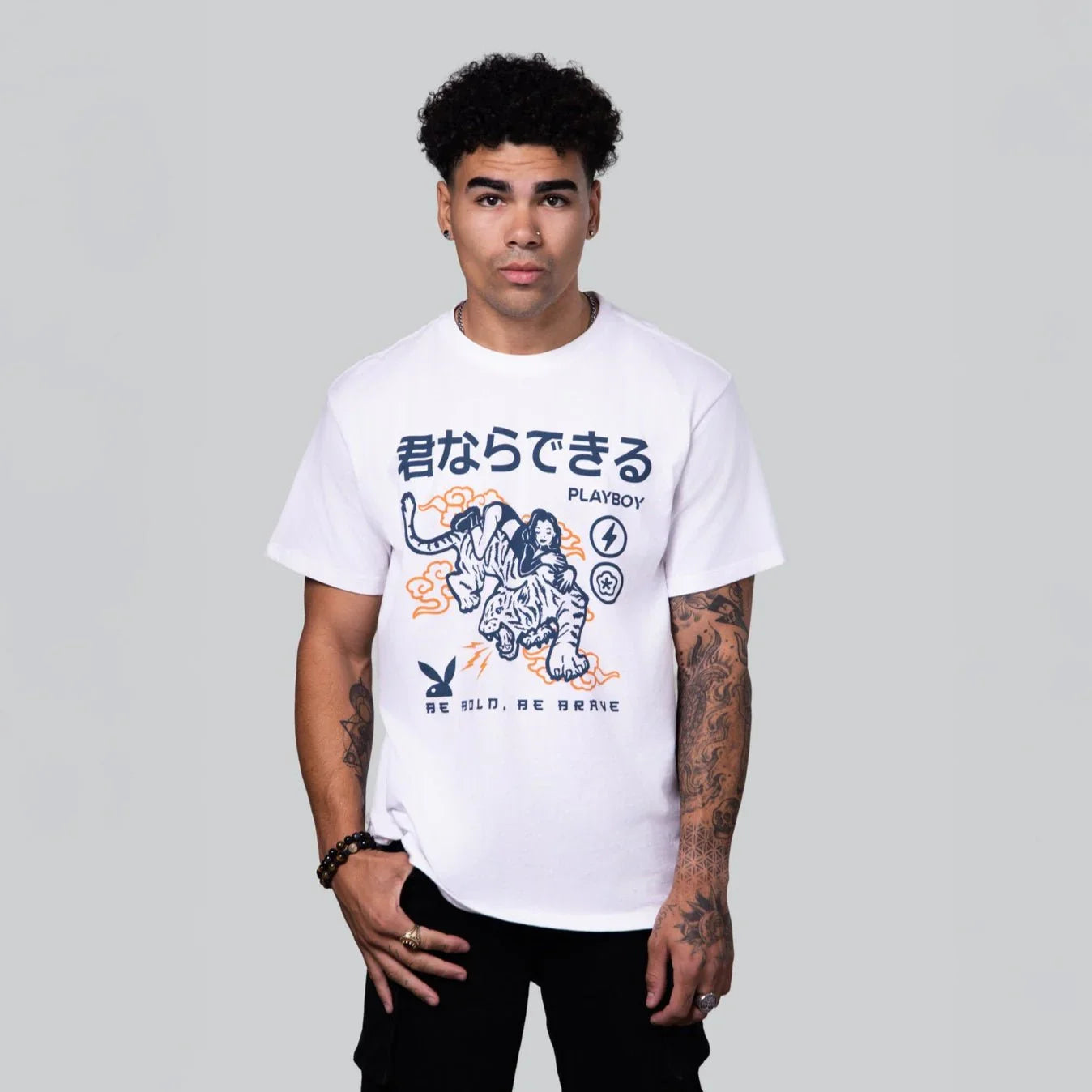 BE BRAVE TEE - Playboy