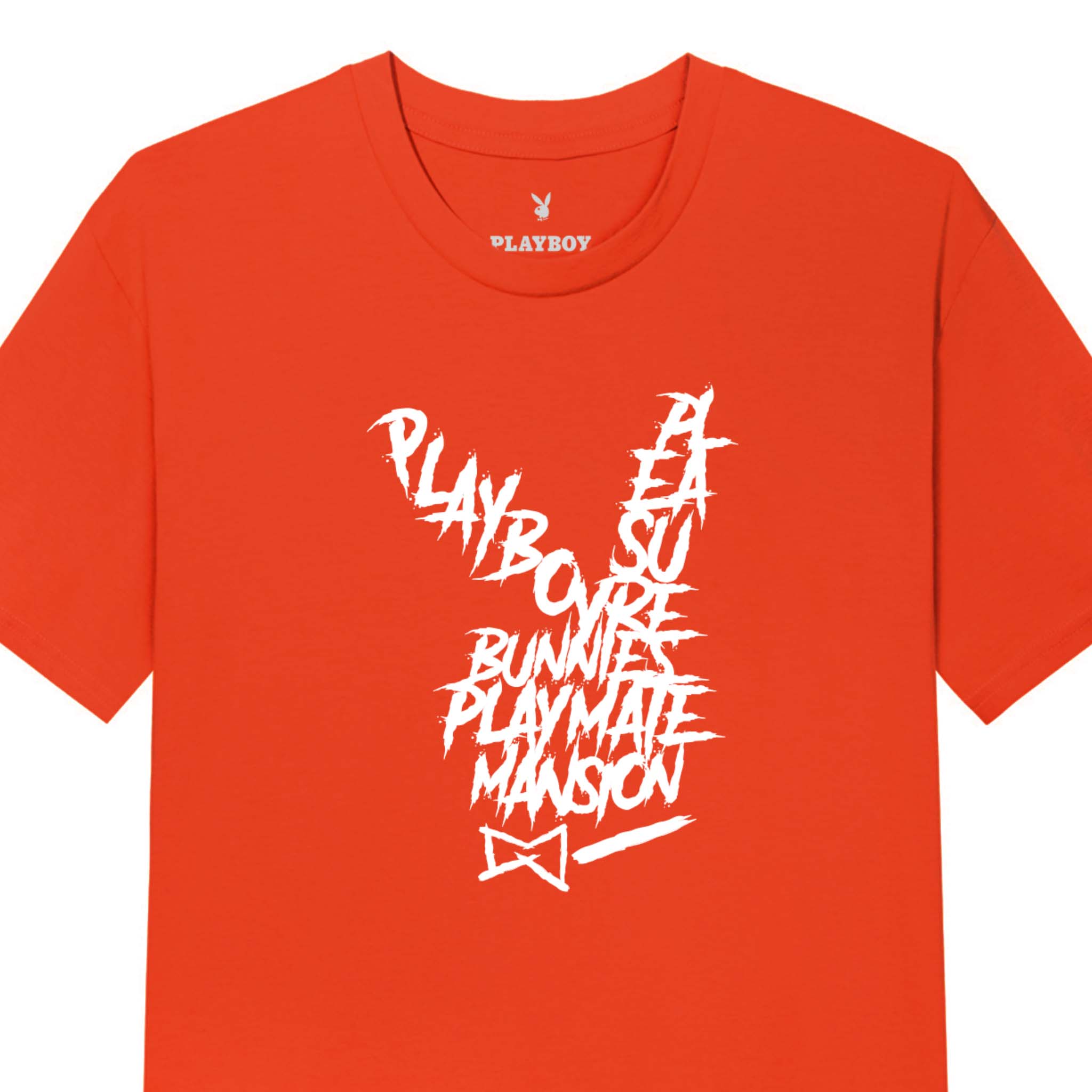 Graffiti Rabbit Head T-Shirt - Playboy