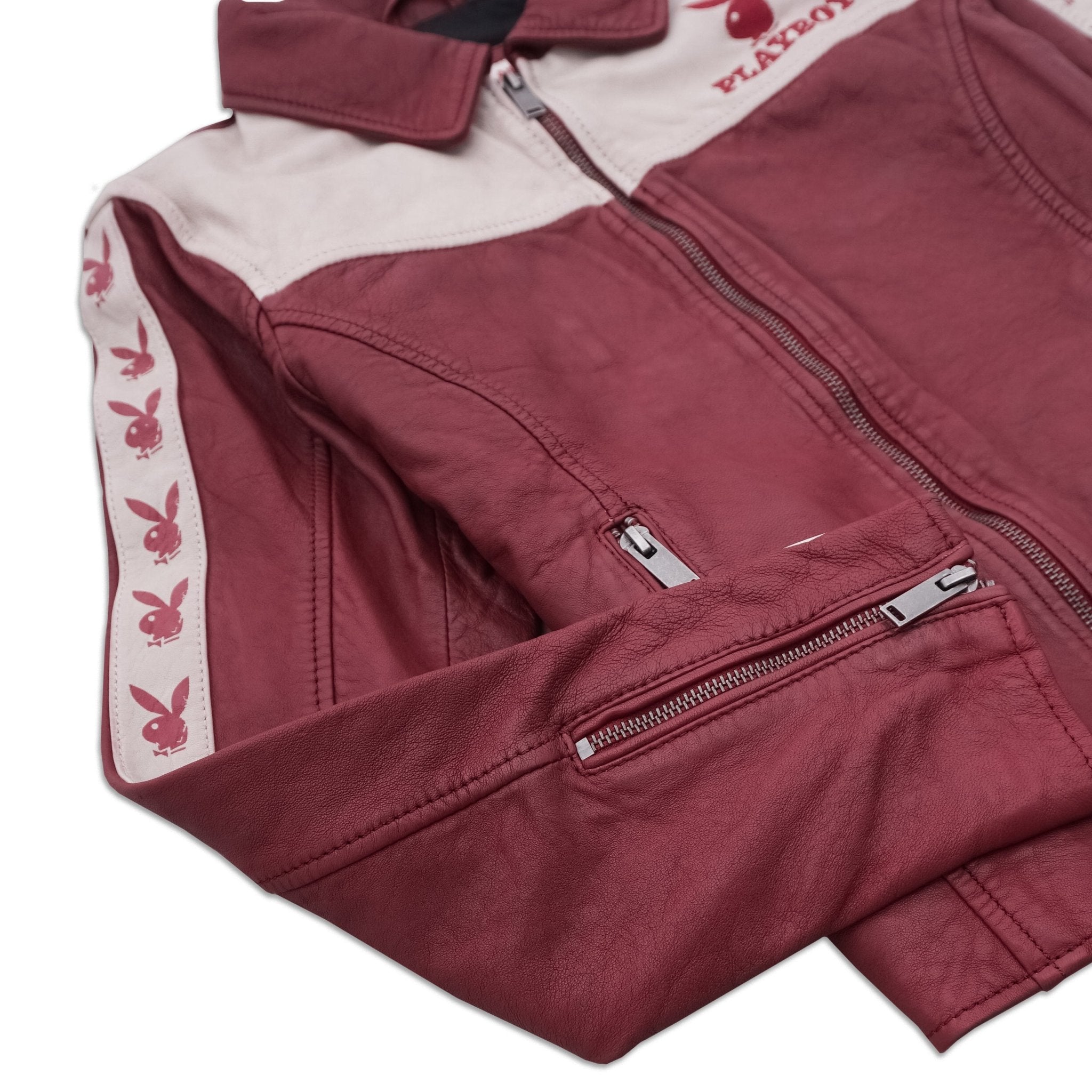 Kristen Women's Leather Jacket - Playboy