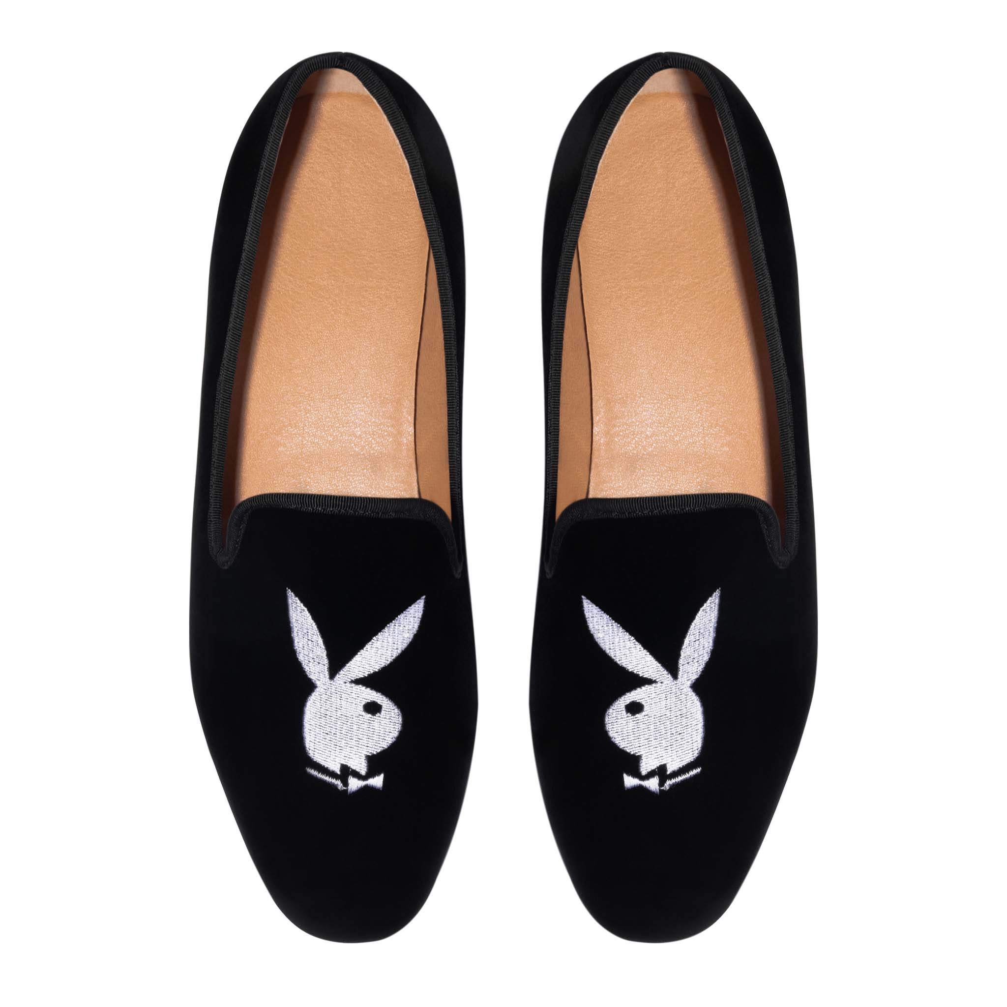 Men Rabbit Head Loafers - Playboy