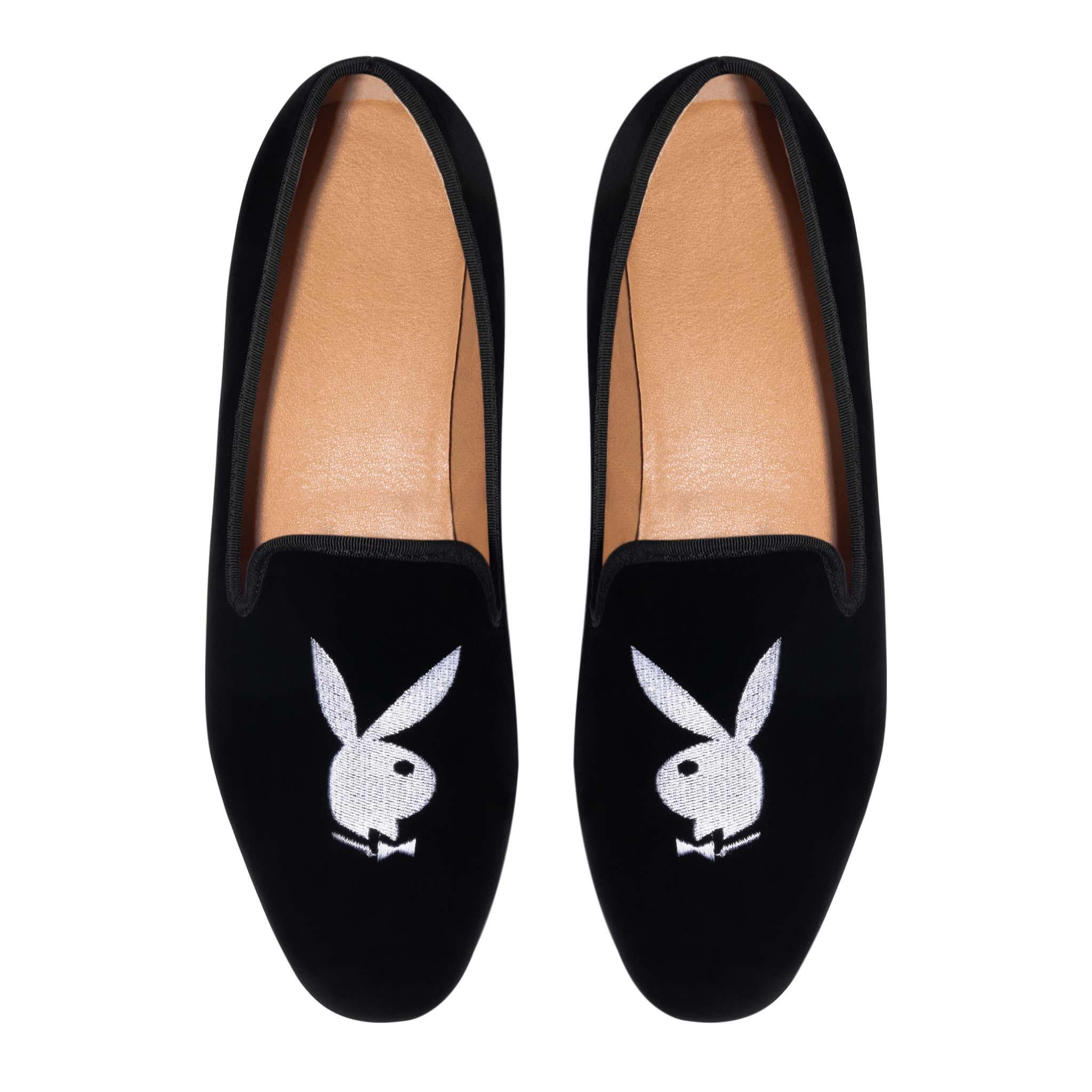 Men Rabbit Head Loafers - Playboy