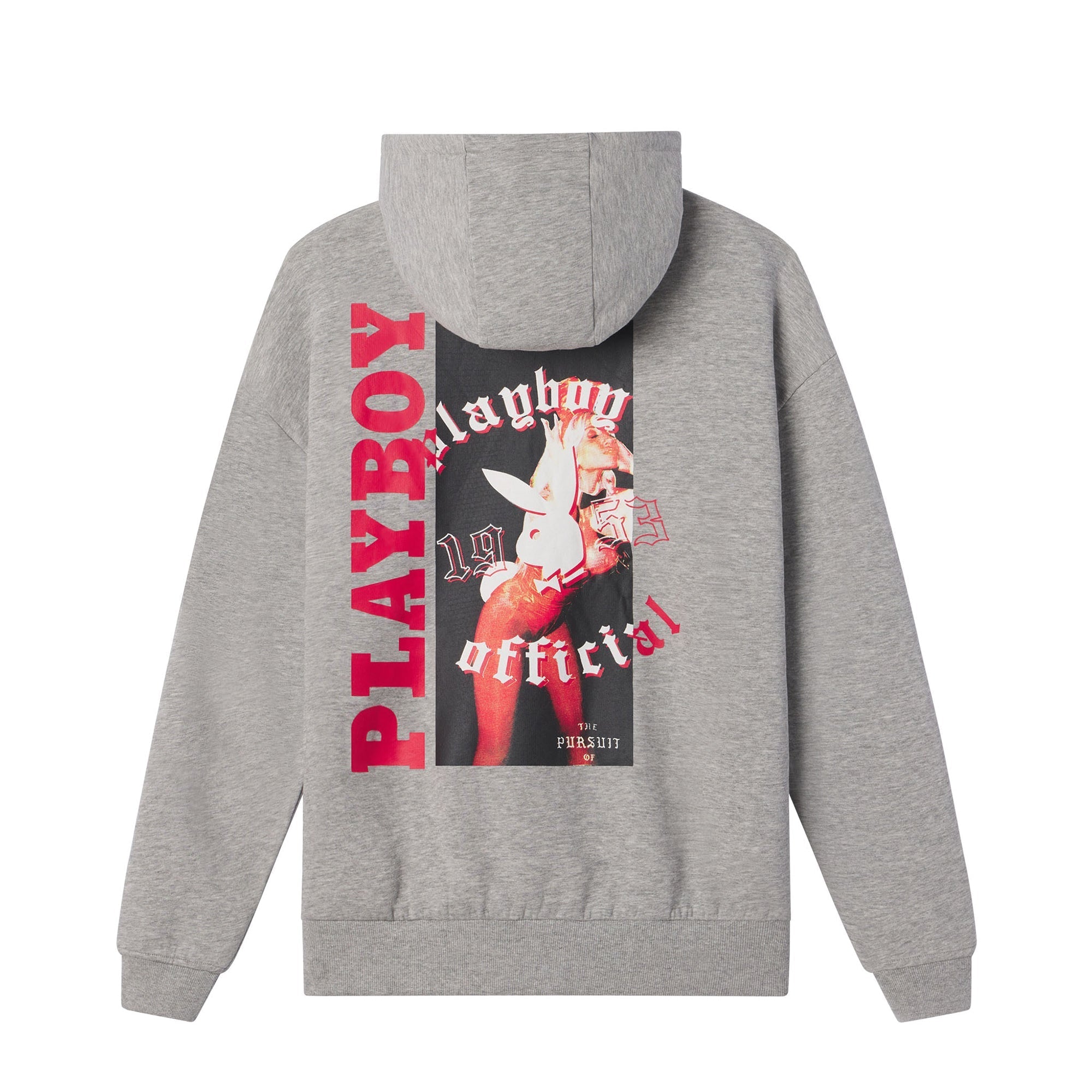 Men's Hoodie: Dazzling Playboy Bunny Design
