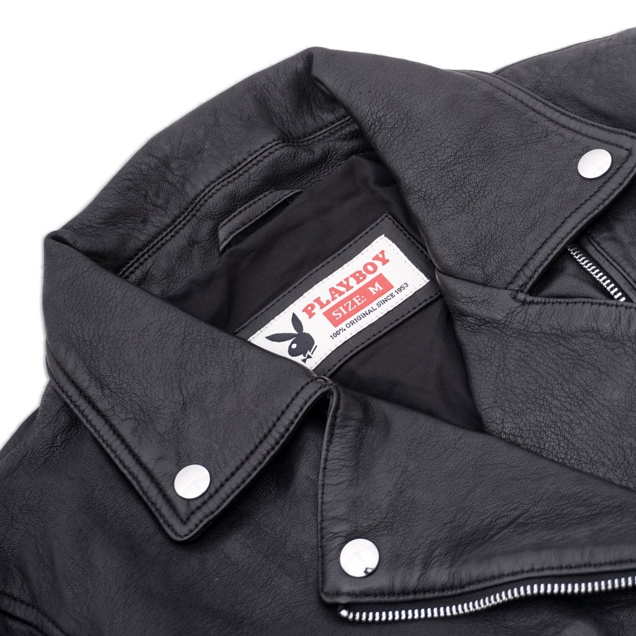 Olympe Women's Leather Jacket - Playboy