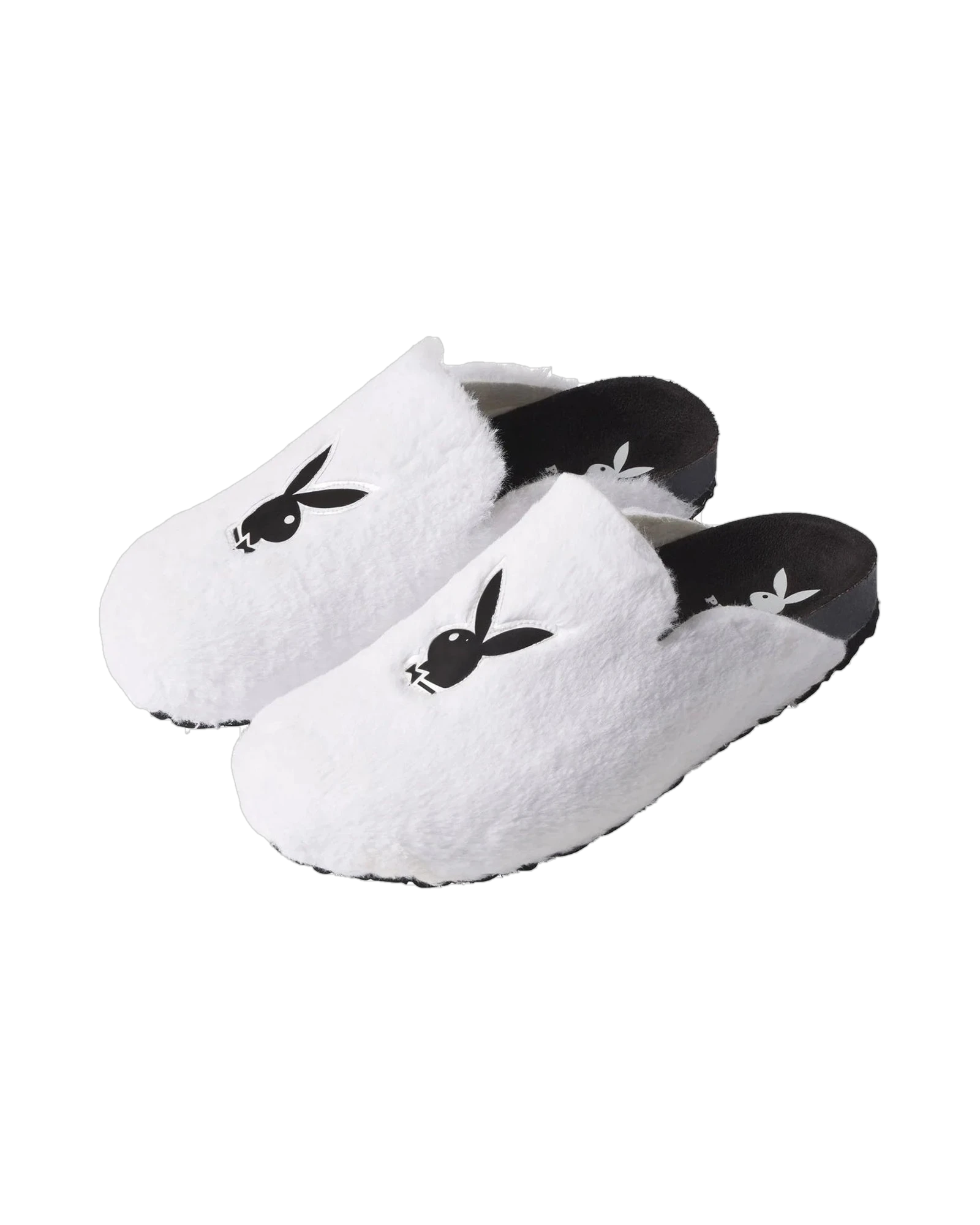 Fuzzy Rabbit Head Slides