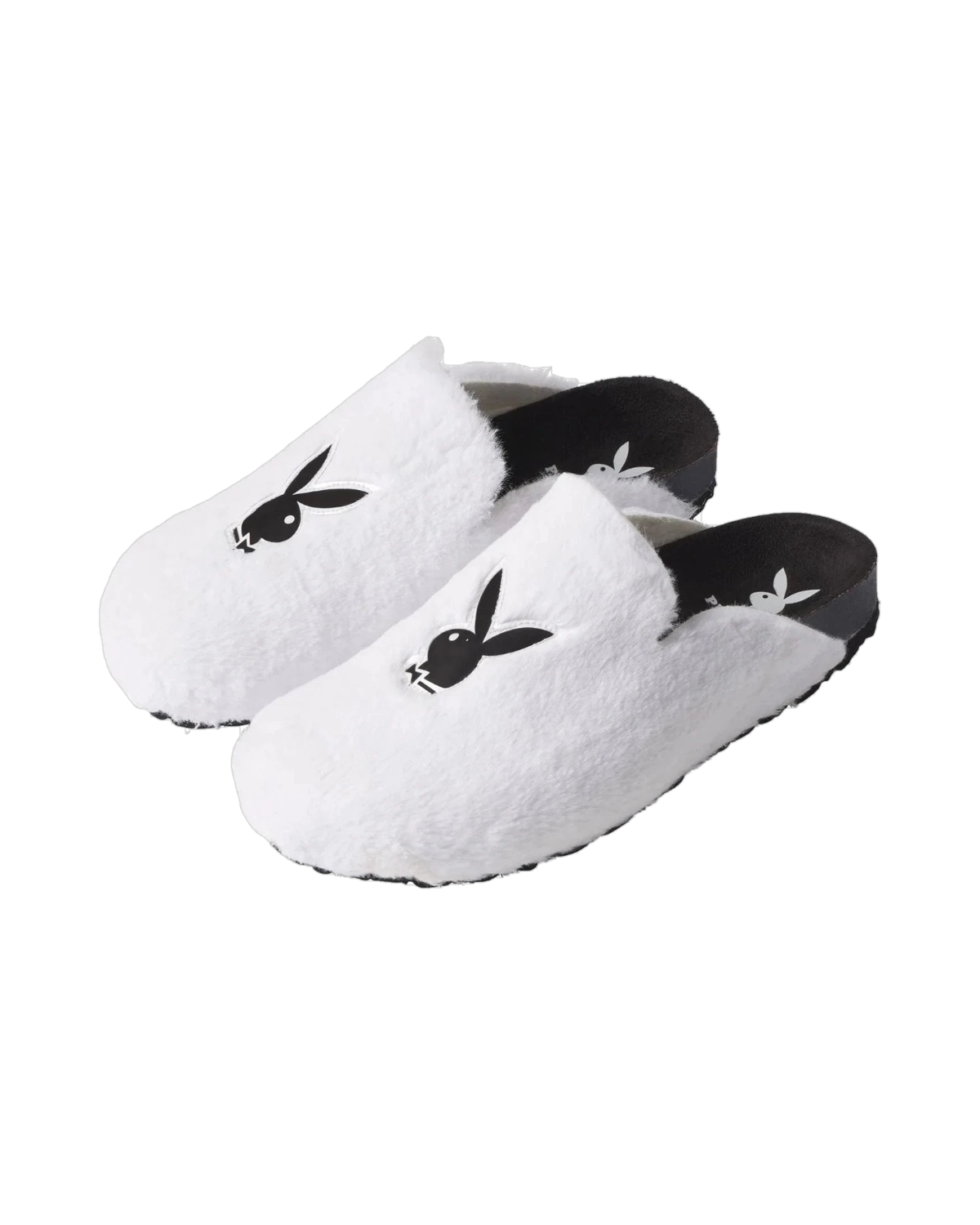 Fuzzy Rabbit Head Slides