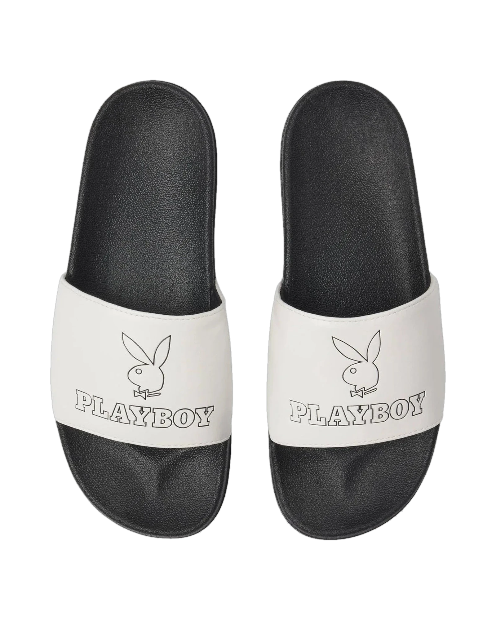 Playboy By Pacsun Womens Bunny Slide Sandals