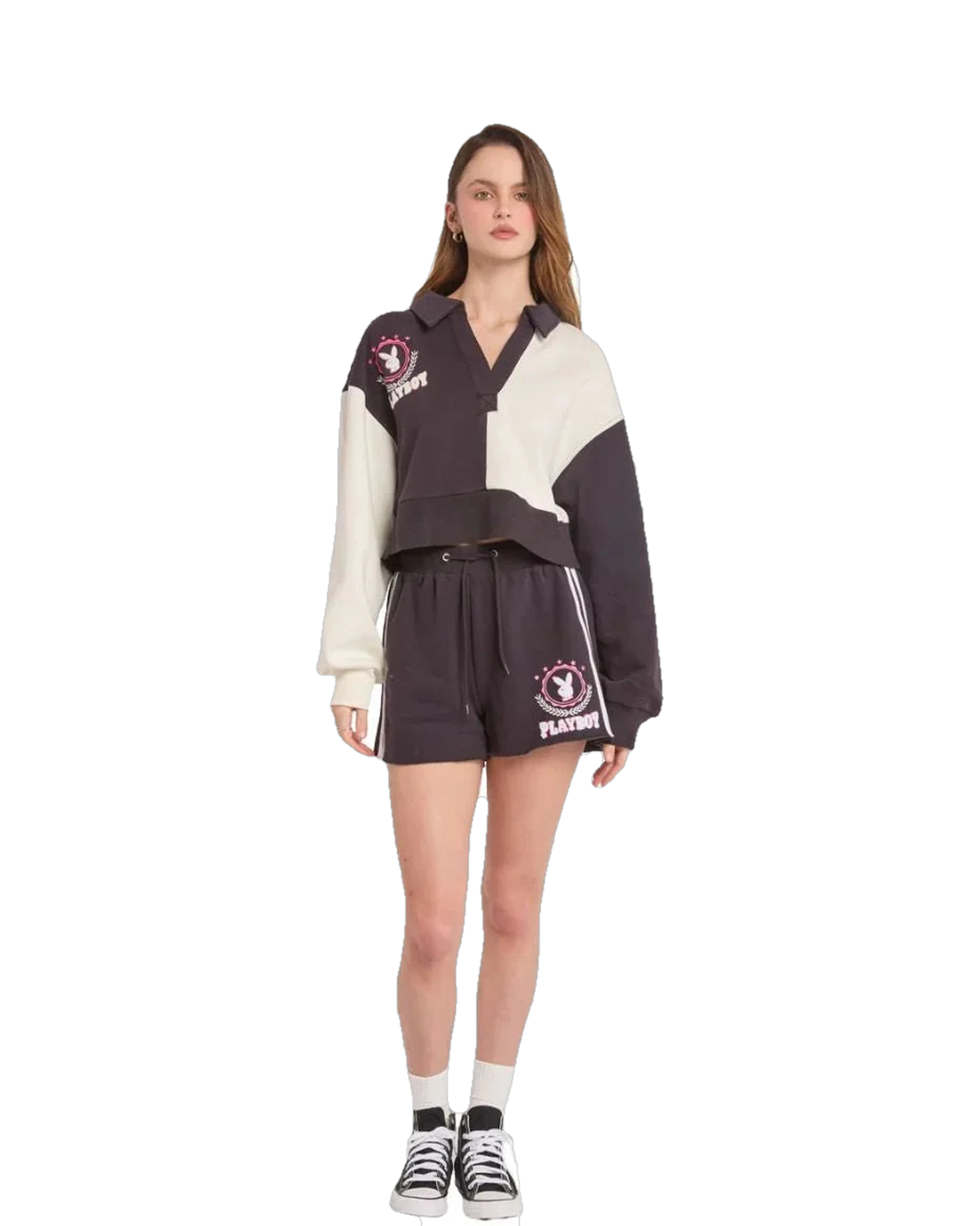 Colorblocked Vasity Short