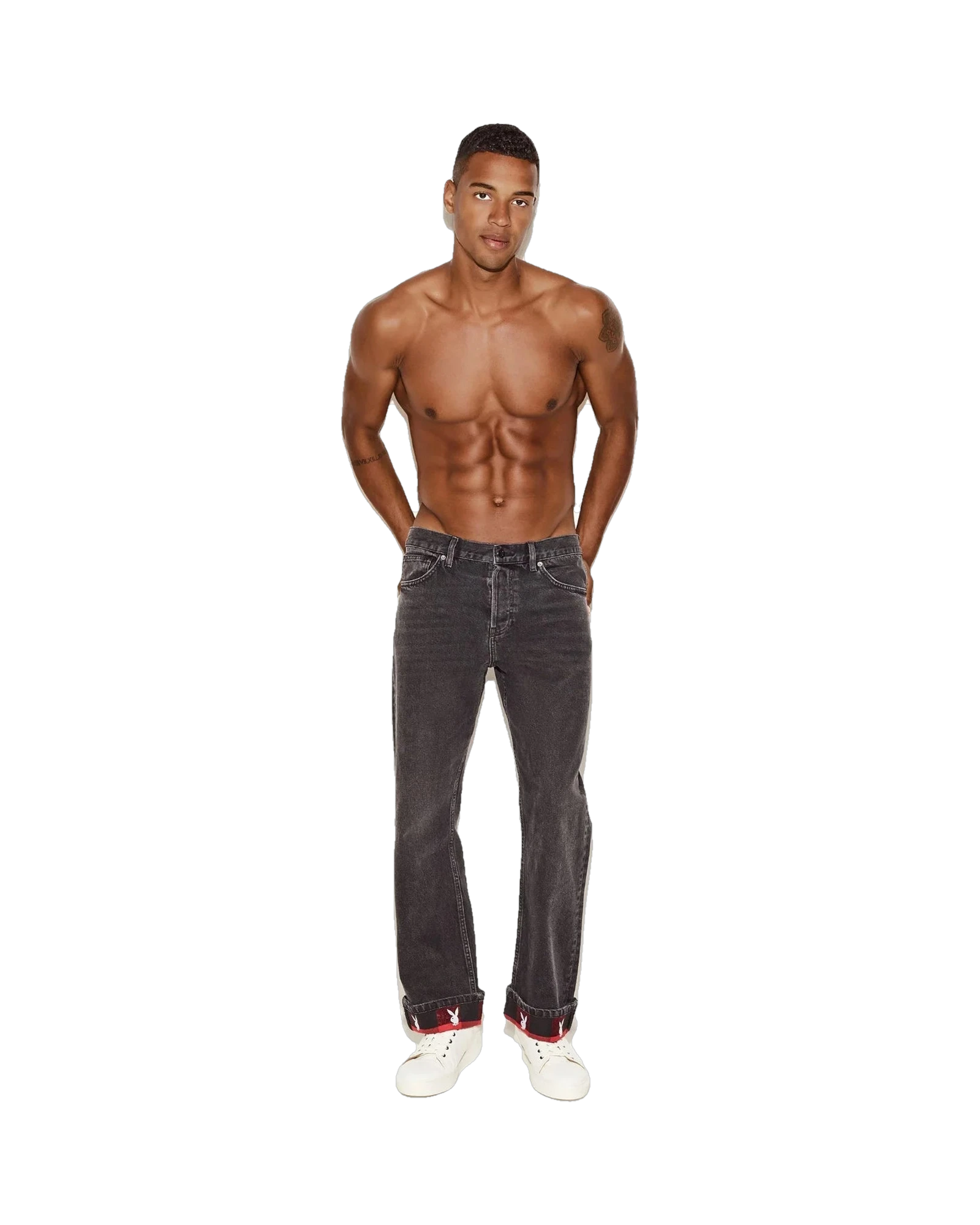 The Straight Leg Jean Vintage Black Wash