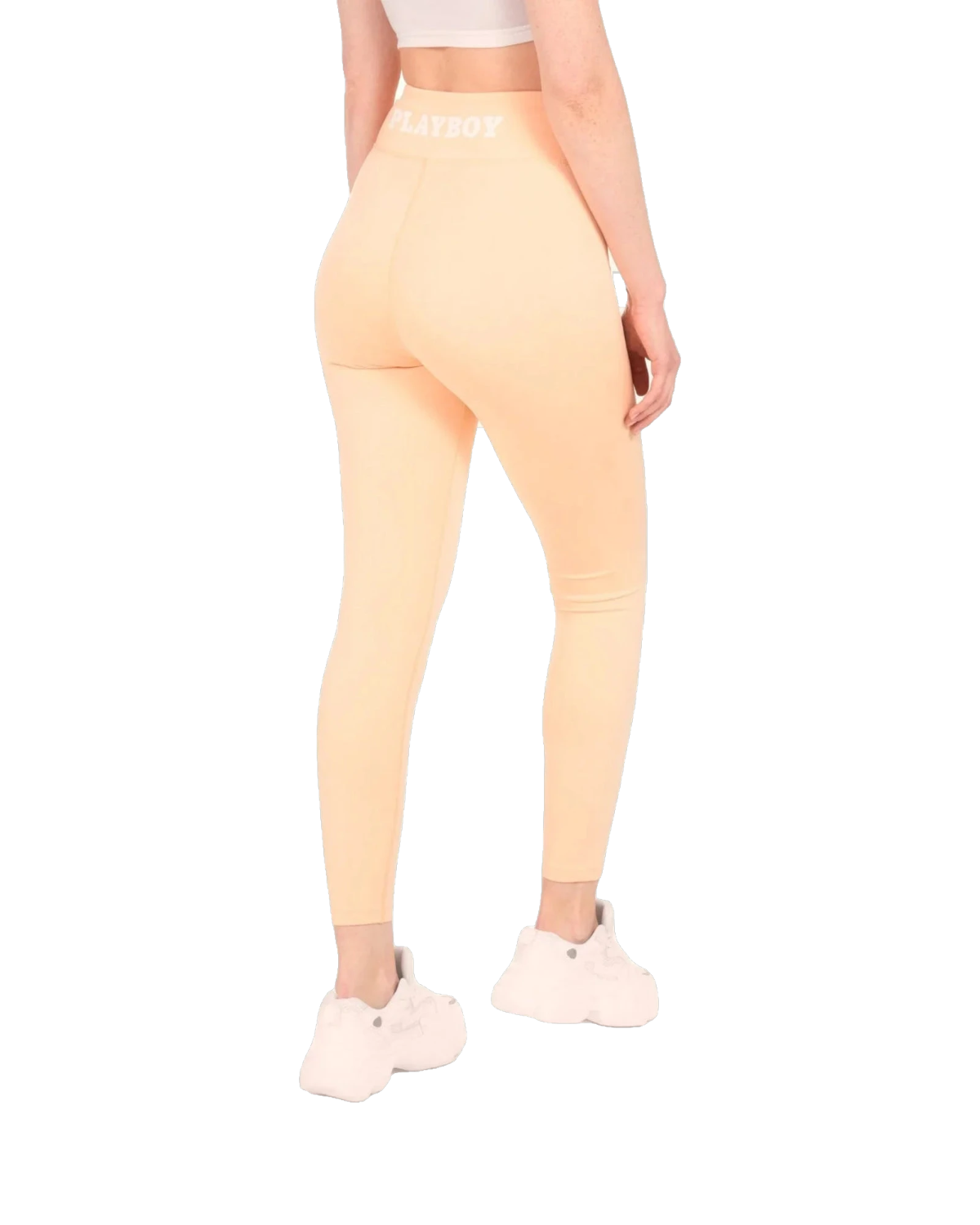 Playboy Active Recycled Ruched Channel Waistband Leggings