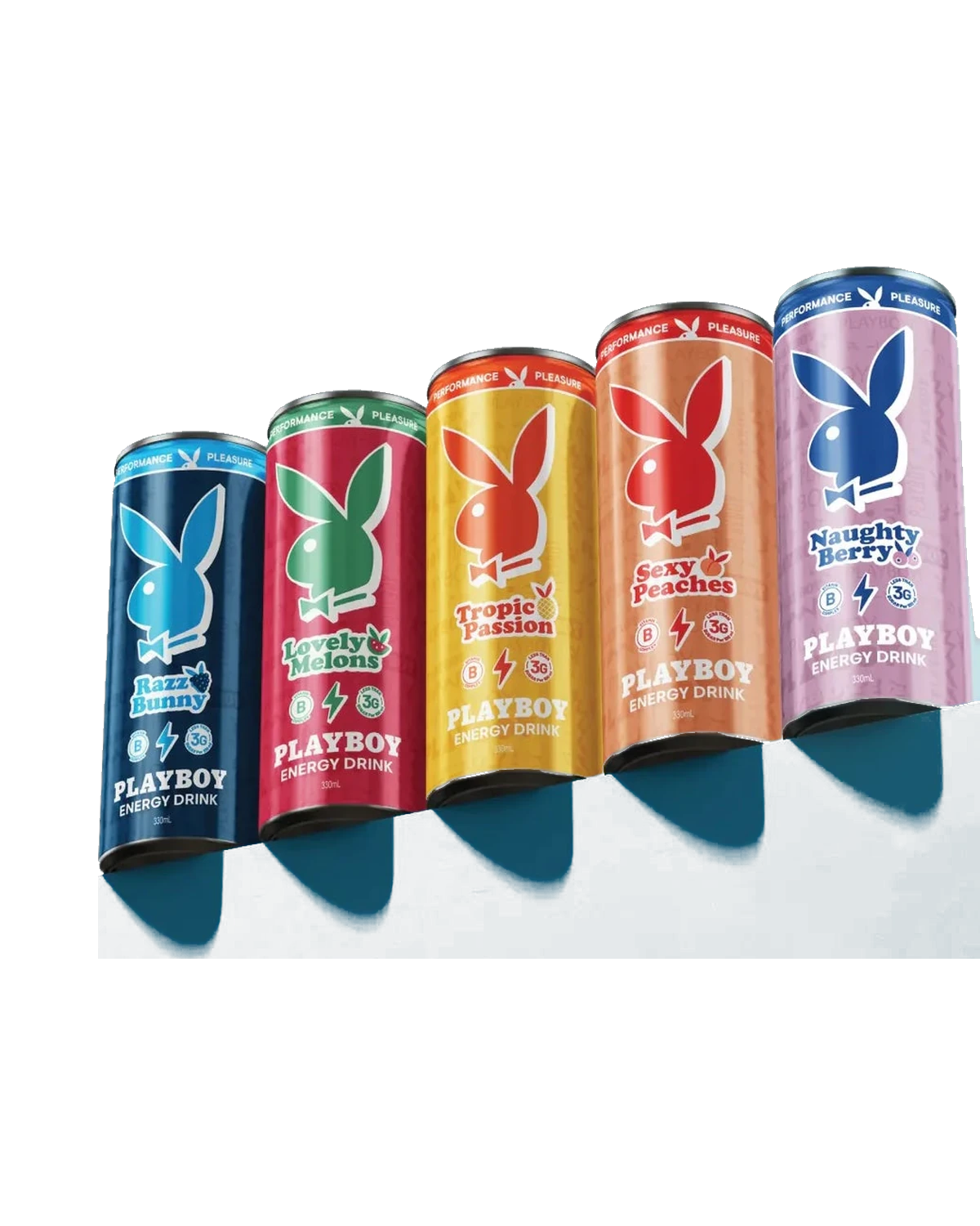 Playboy 5-Multi Pack Energy Drink