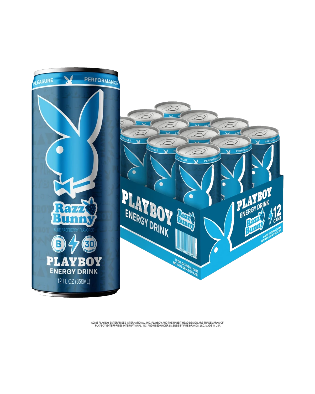 Playboy Energy Drink - Razz Bunny
