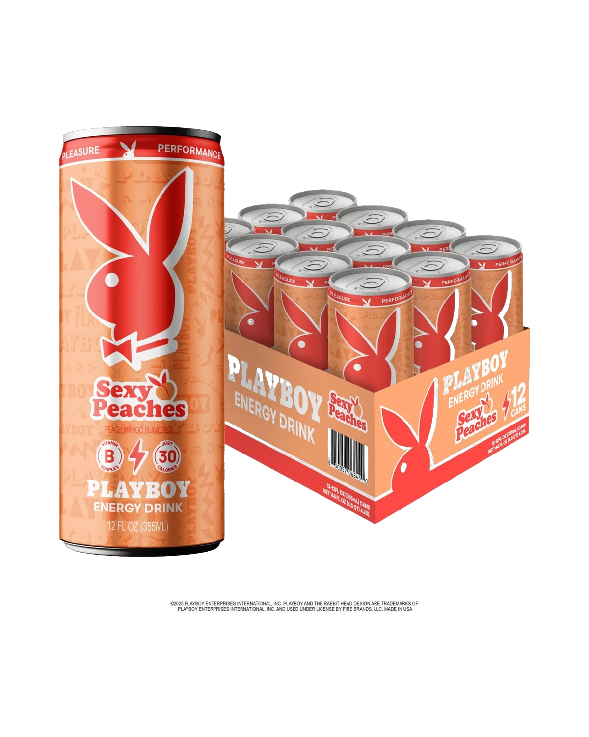 Playboy Energy Drink - Sexy Peaches
