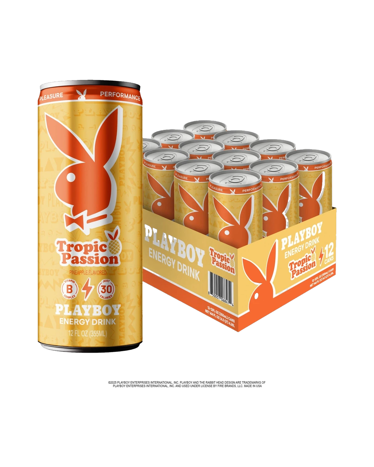 Playboy Energy Drink - Tropic Passion