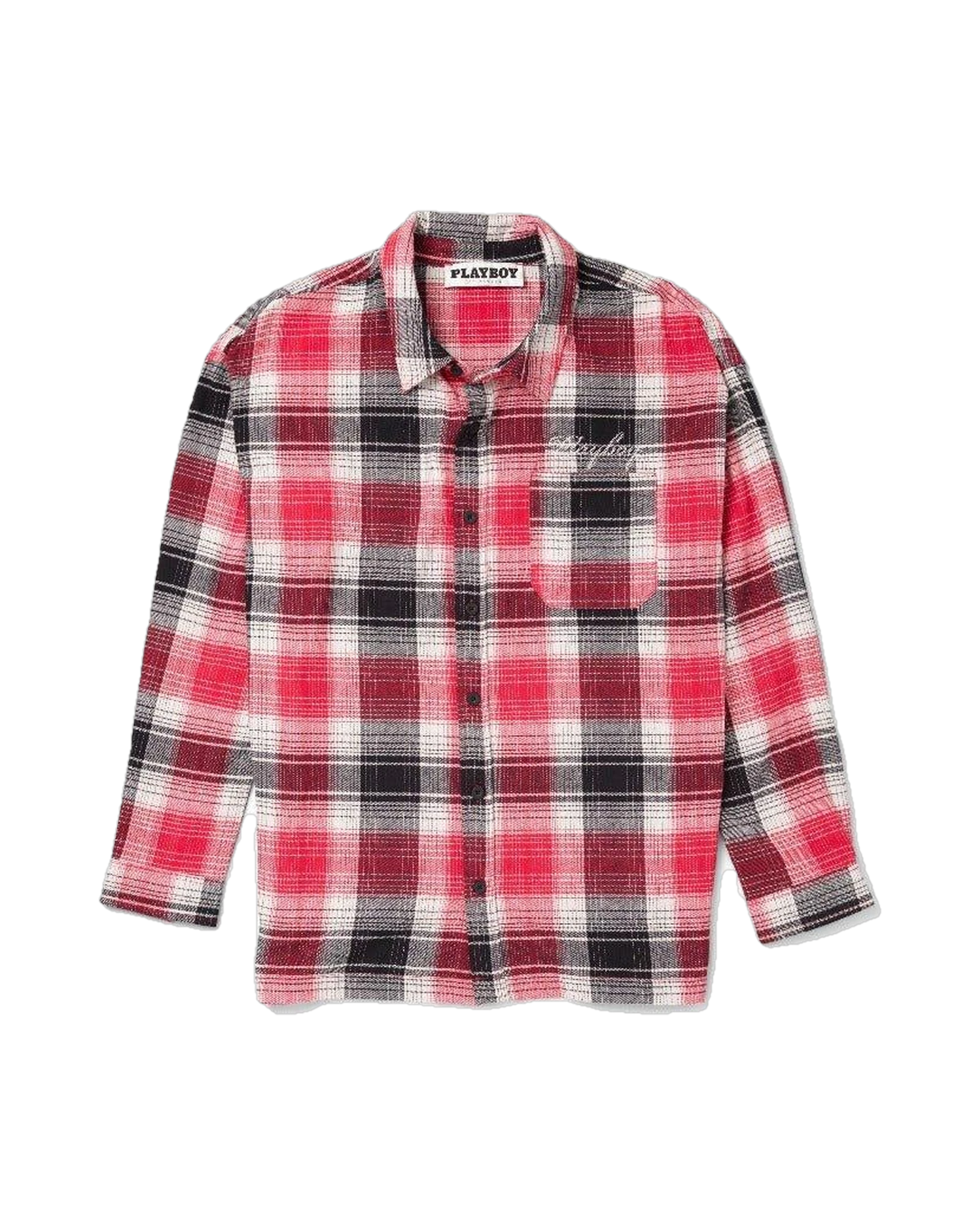Mens Script Flannel
