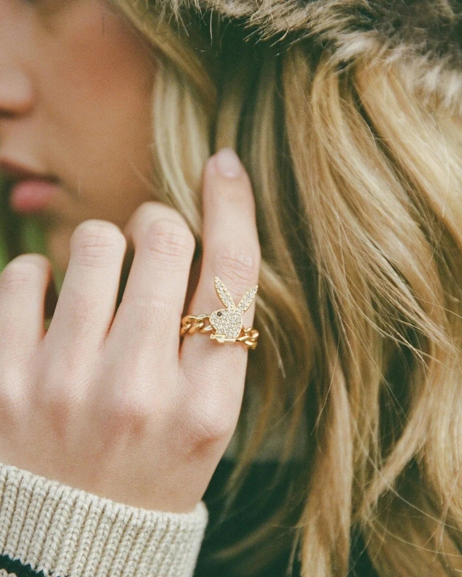 The Playboy Chain Ring