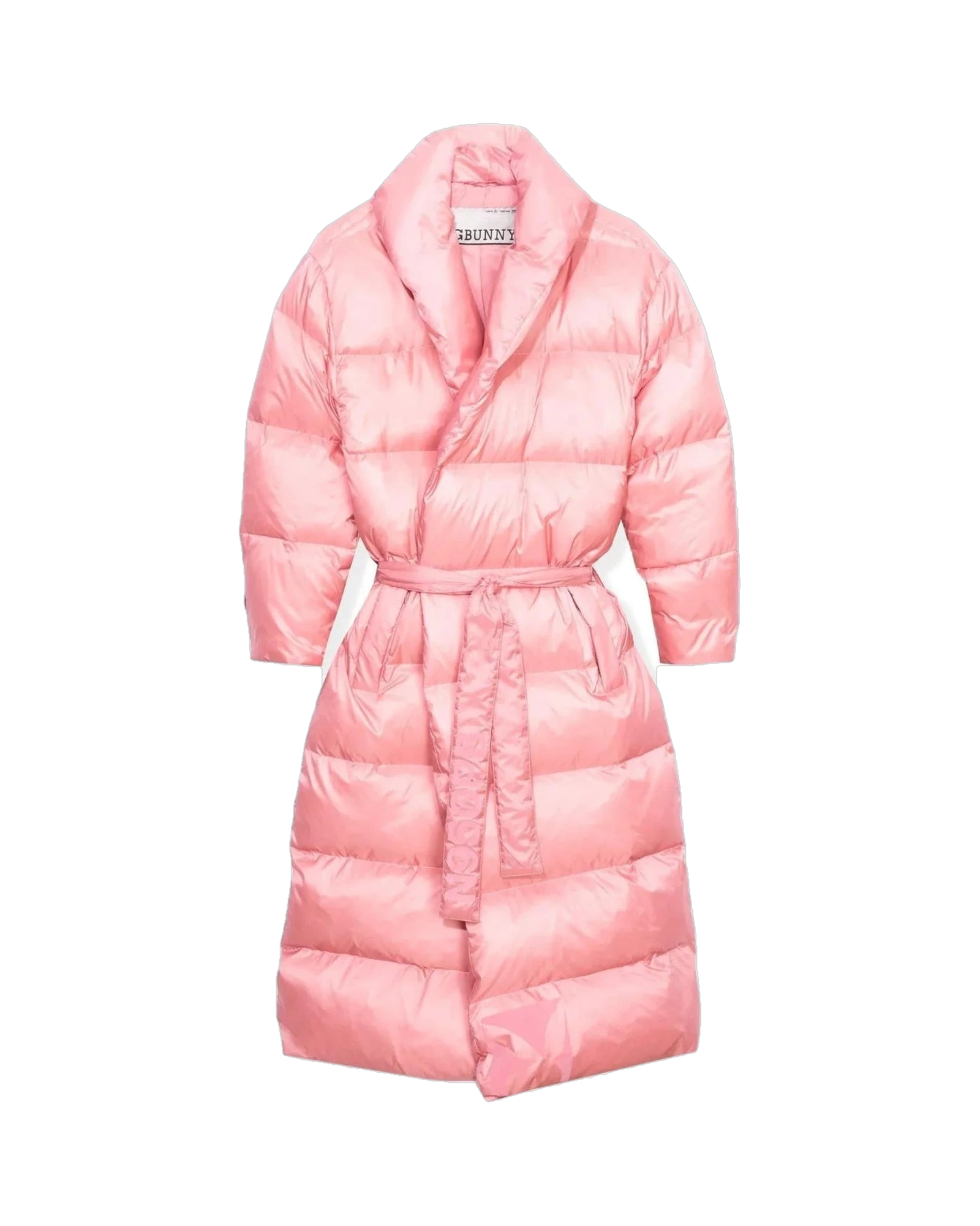 Belted Long Puffer Jacket