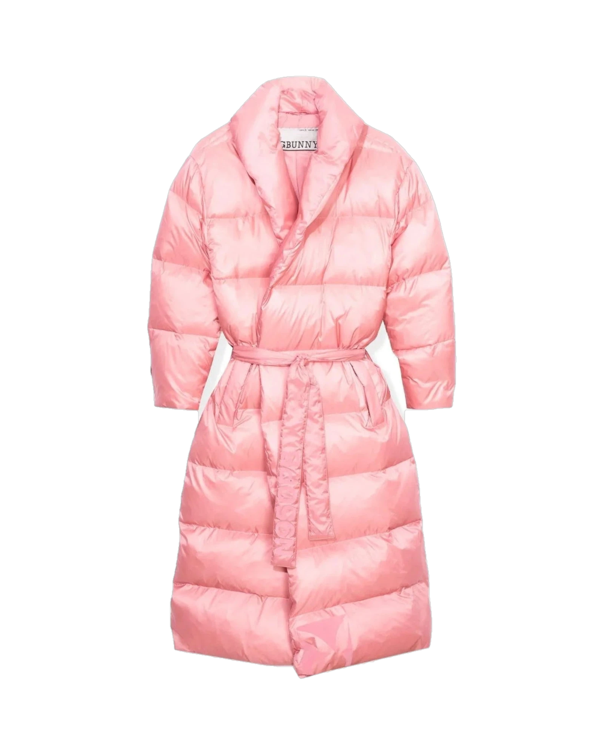 Belted Long Puffer Jacket