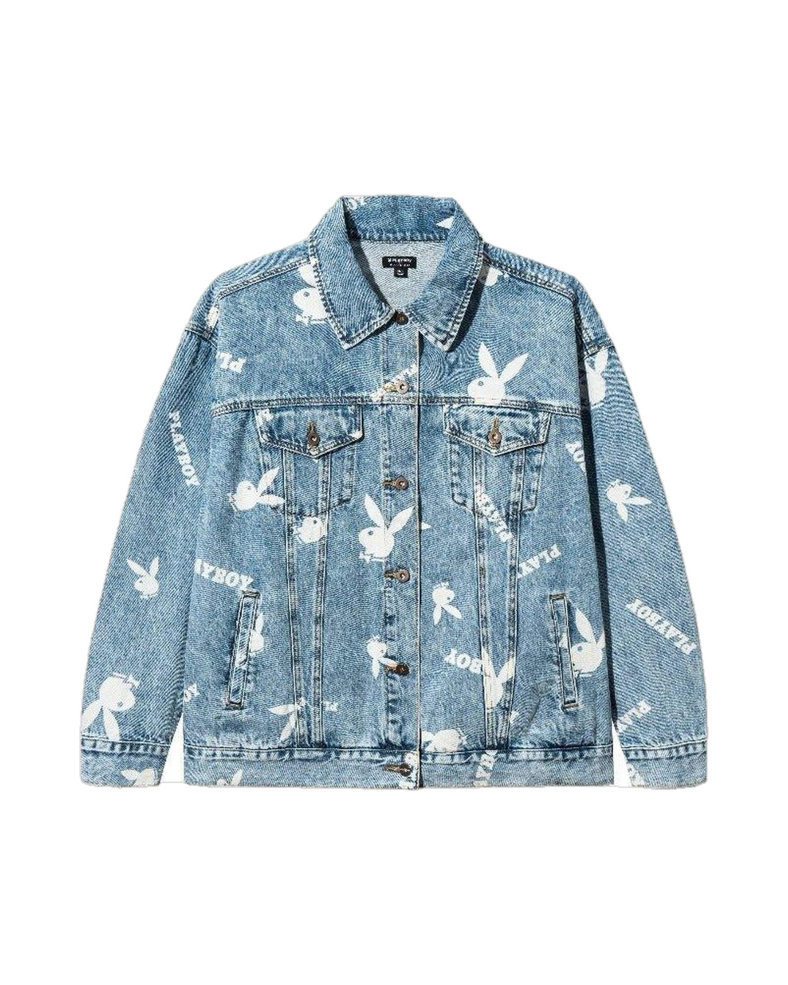 Pacsun X Playboy Womens Denim Jacket