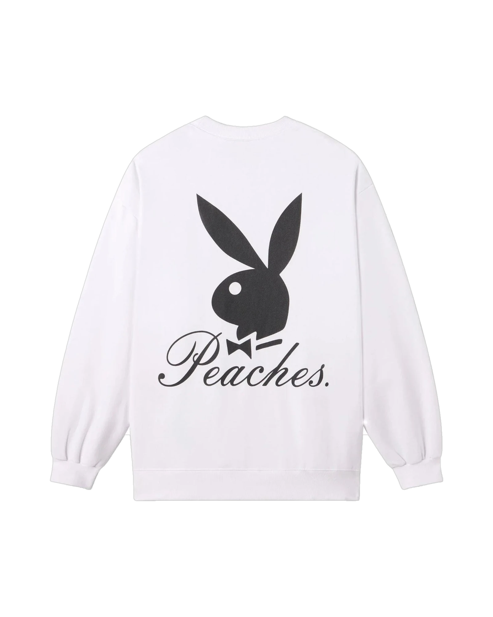Peaches Script Crewneck