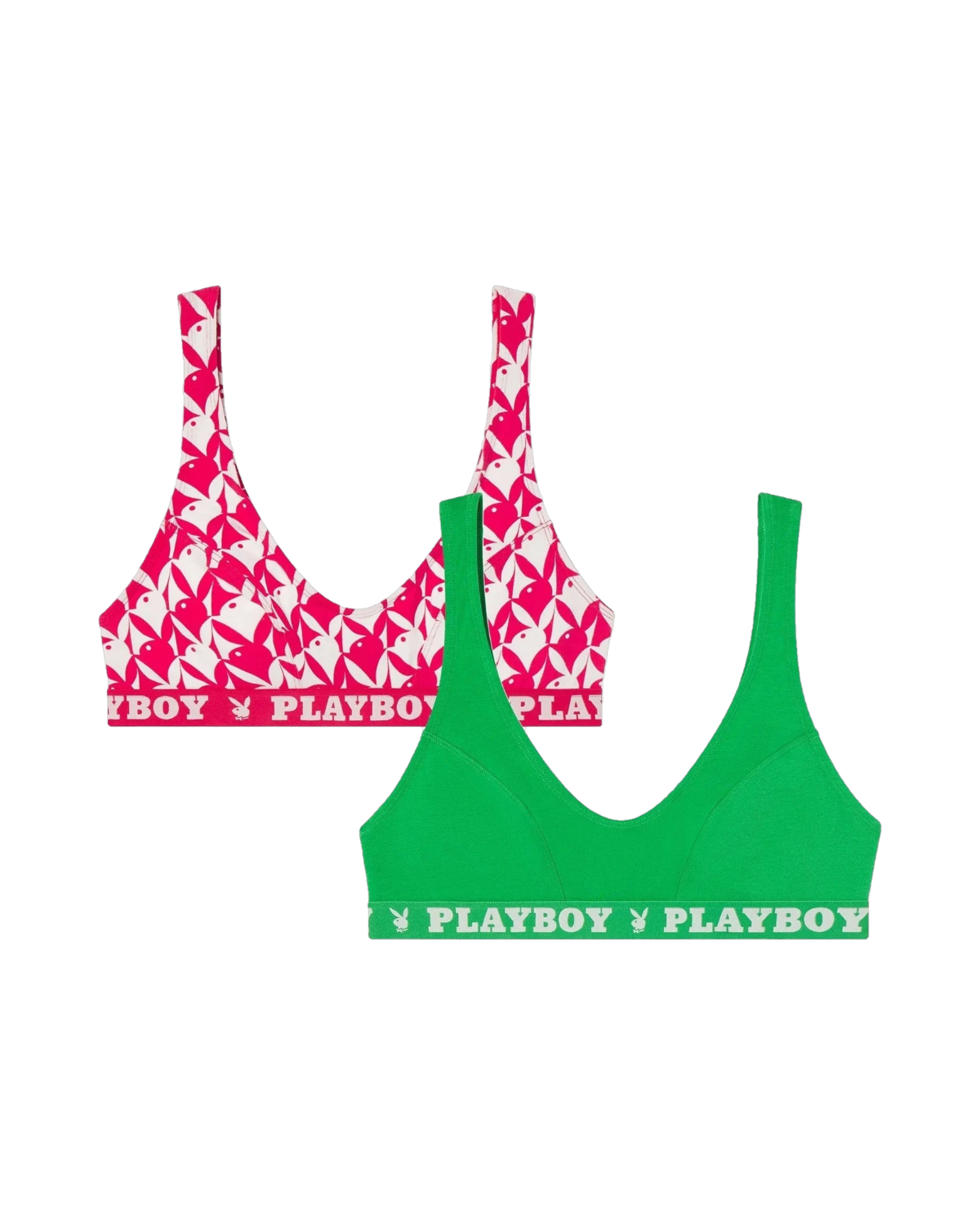 The Essentials Modal Scoop Neck Bra Holiday 2 Pack