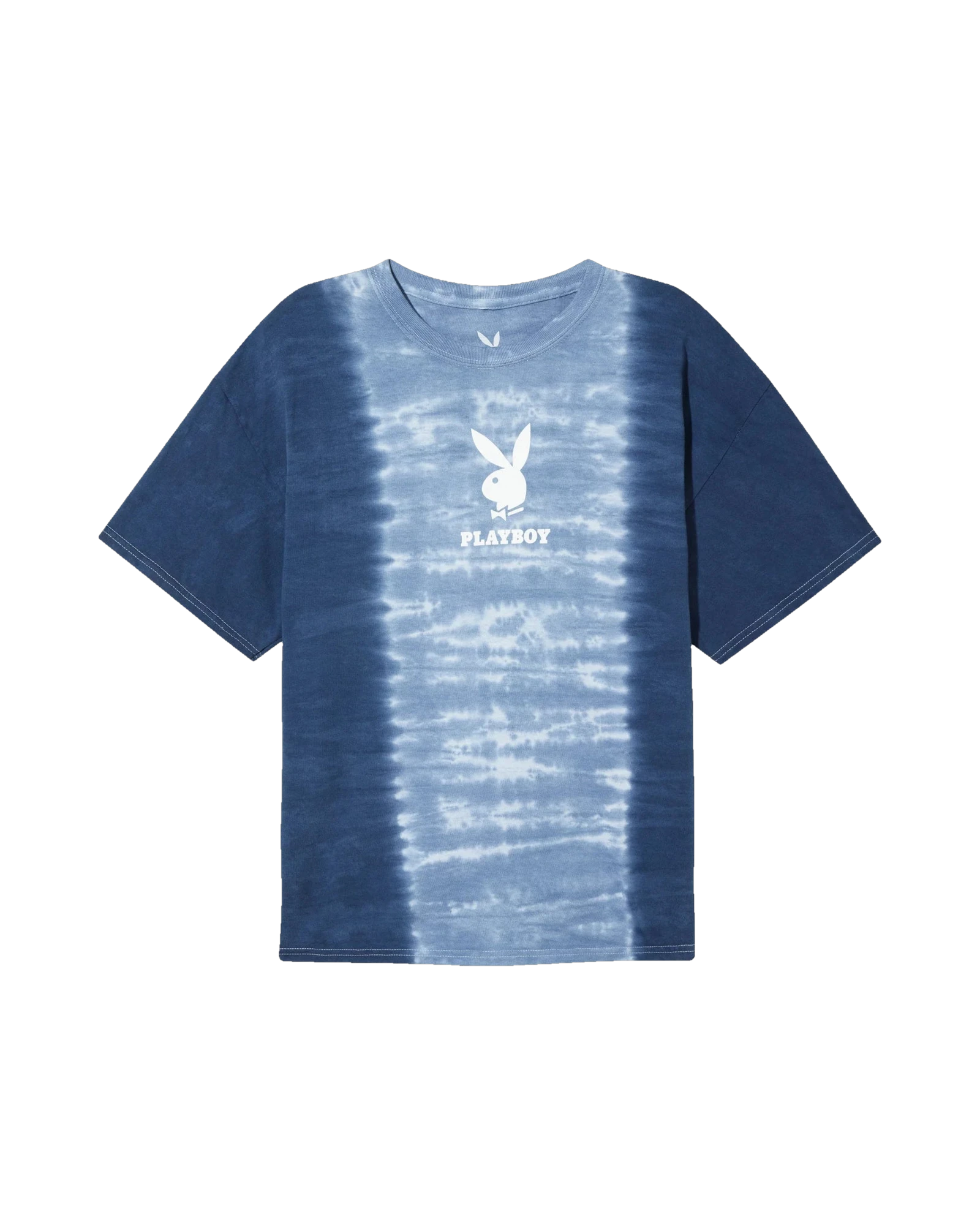 Playboy Logo Vertical Tie Dye Tee