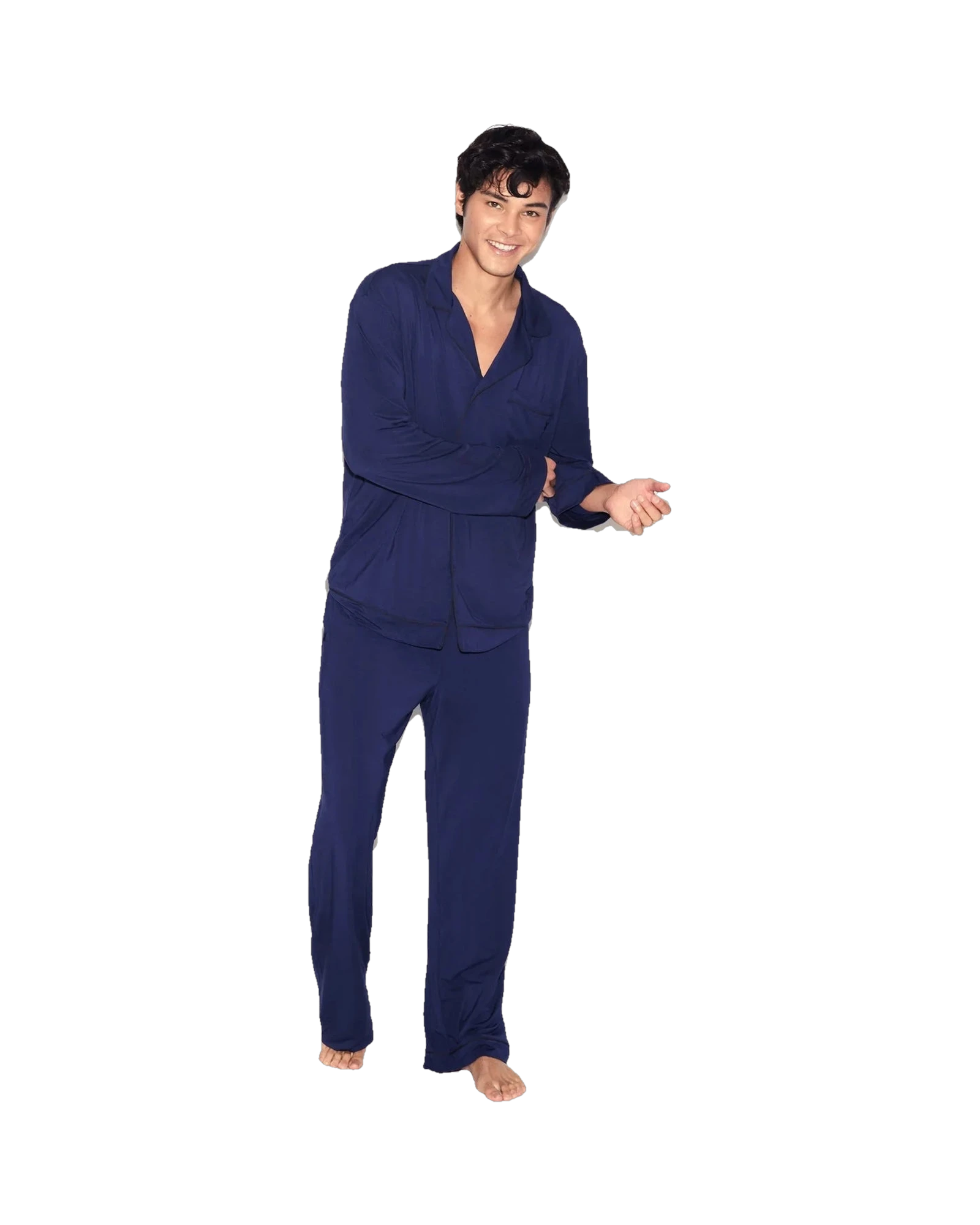 The Mens Classic Sleep Set Navy