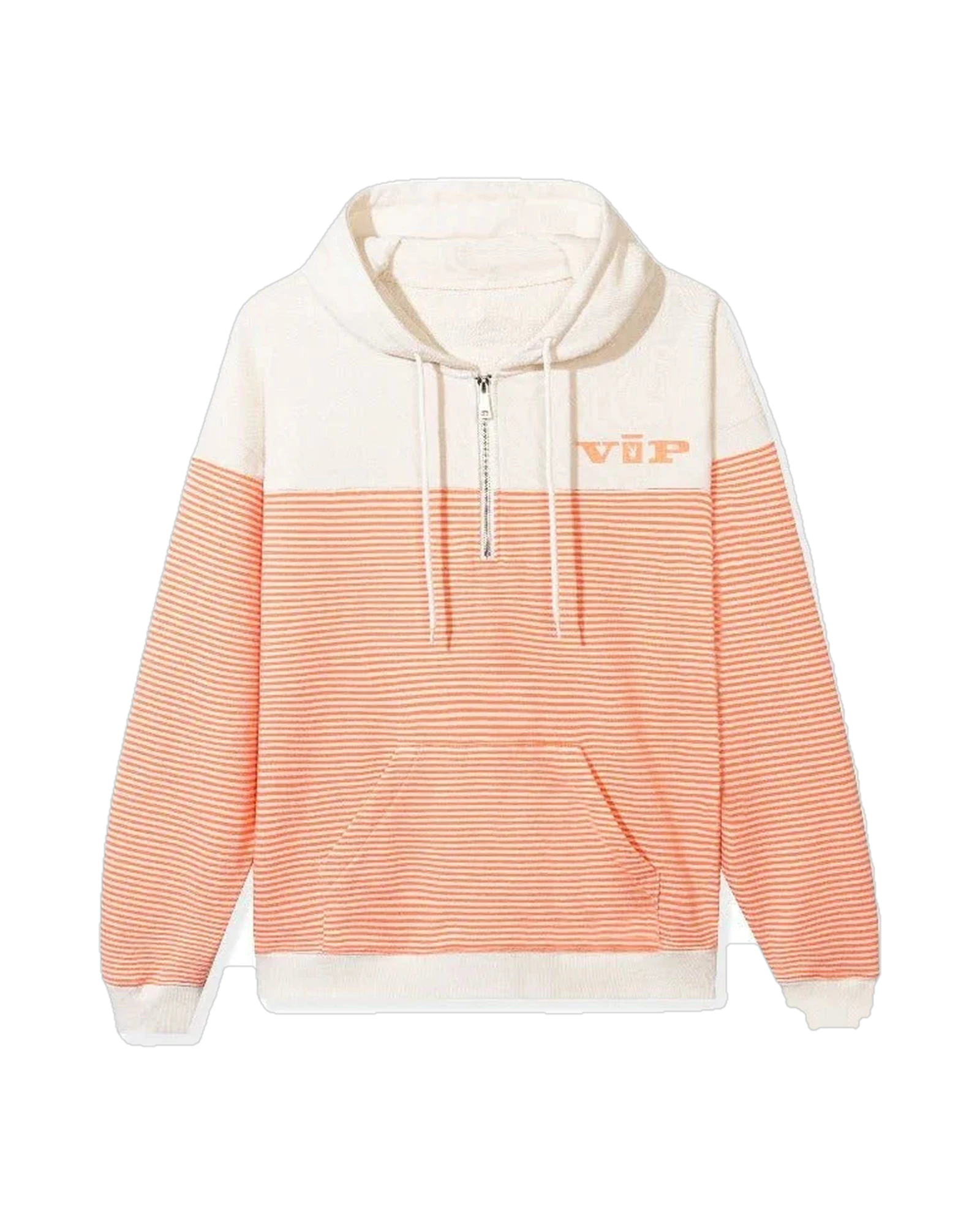 Drop Stripe Vip Club Quarter Zip Hoodie