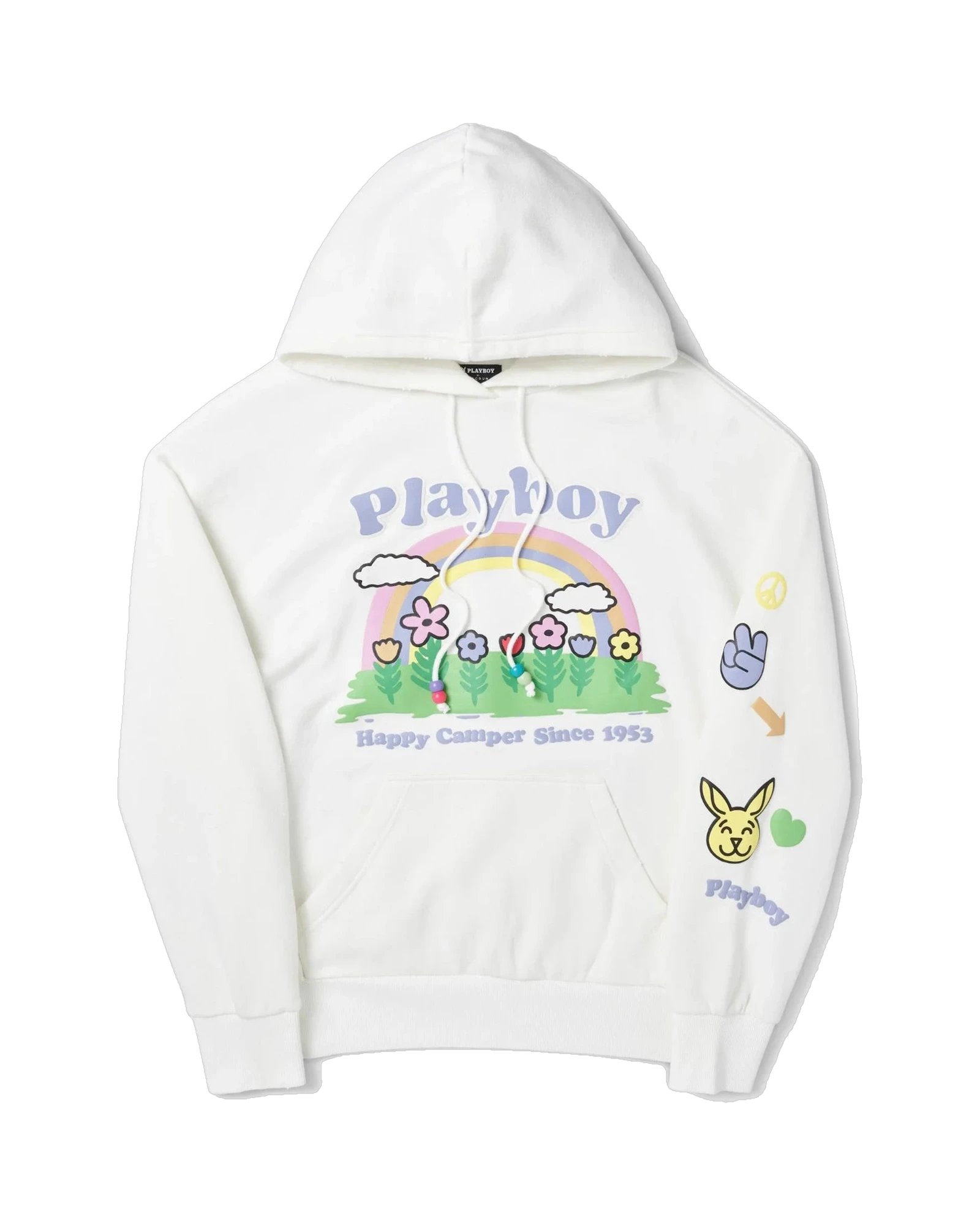 Pb Beaded Rainbow Hoodie