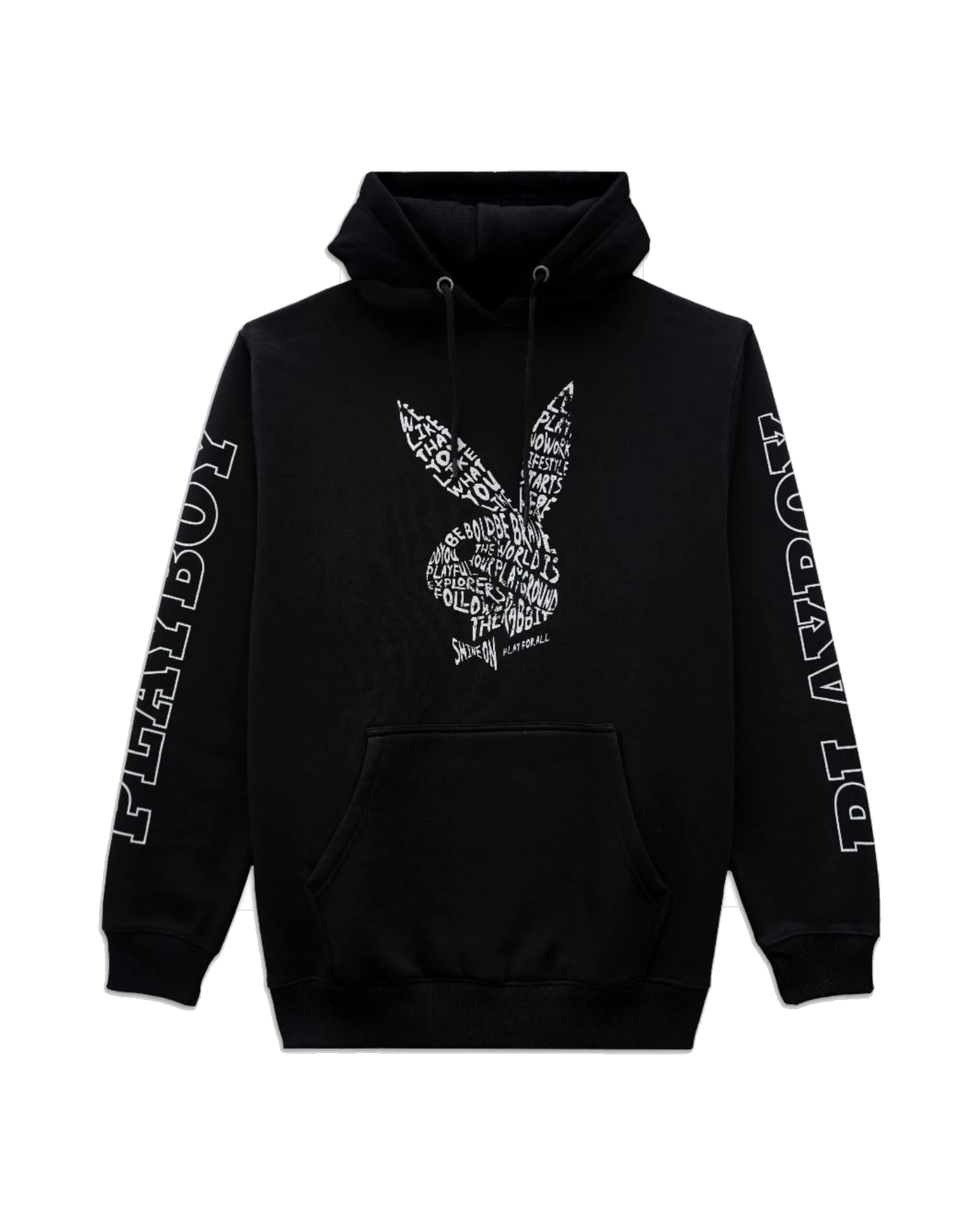 Playboy Script Bunny Hoodie