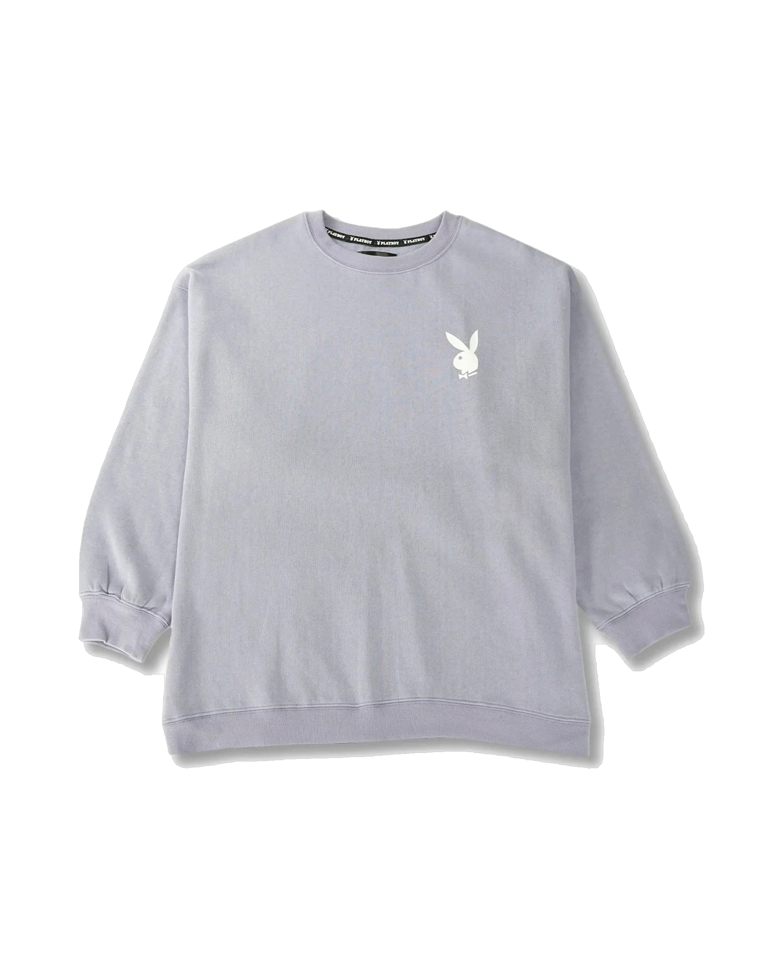 Ym Playboy Womens Back Masthead Crewneck Sweatshirt