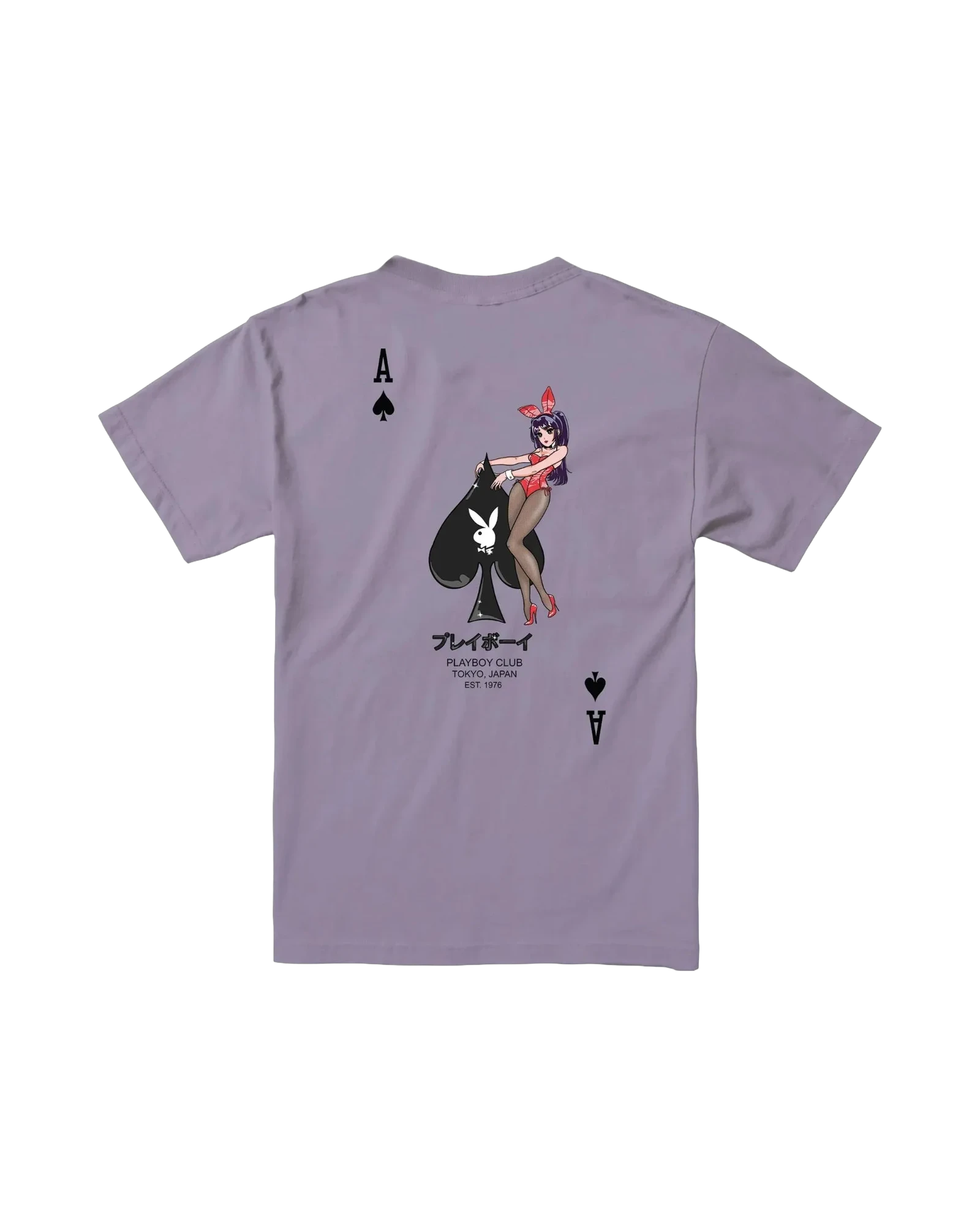 ♦︎PLAYBOY Limited Edition♦︎ Ace of Spades T-Shirt: Captivating Playboy x Color Bars Edition