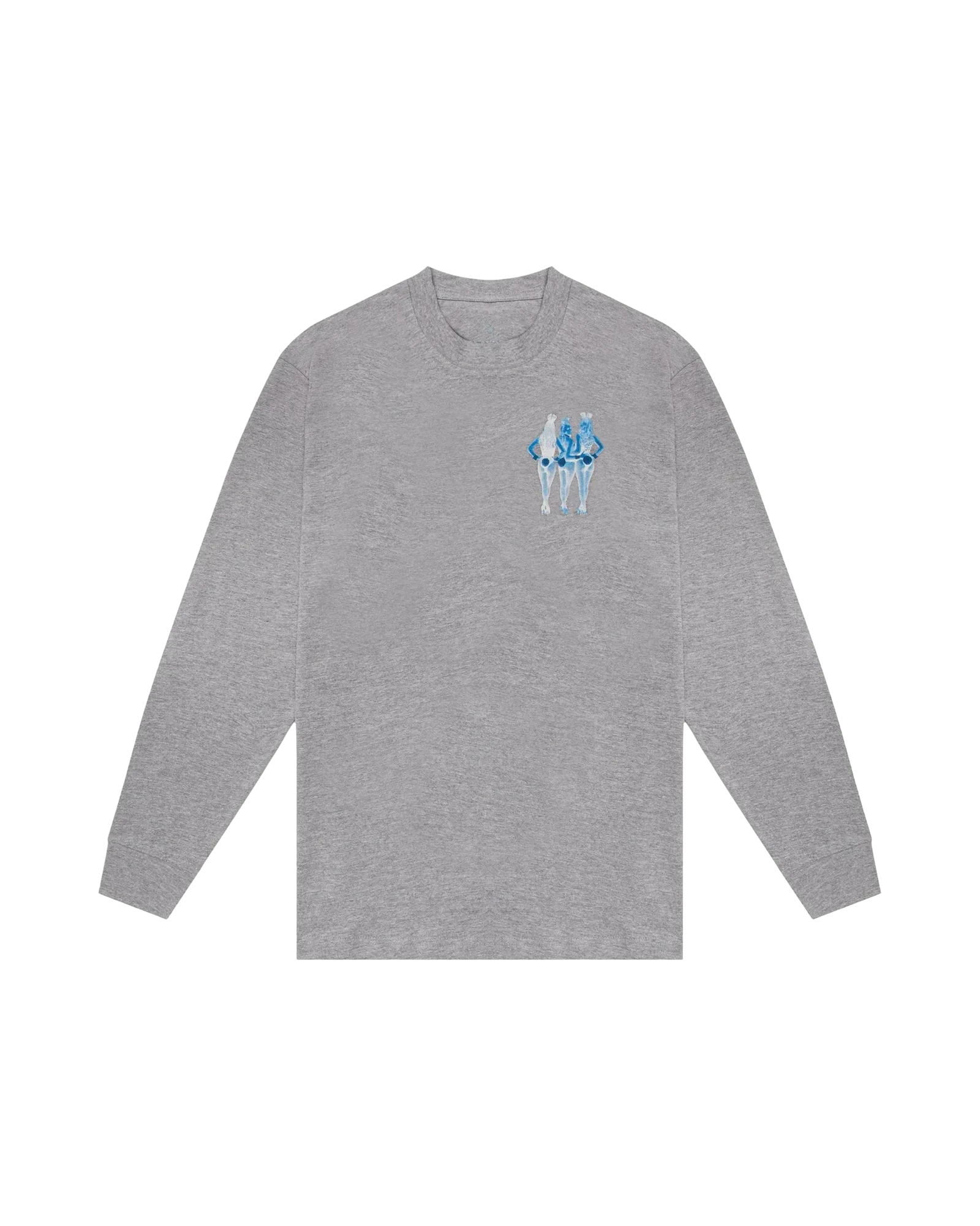 Bunny To The Bone Long Sleeve Tee Athletic Heather