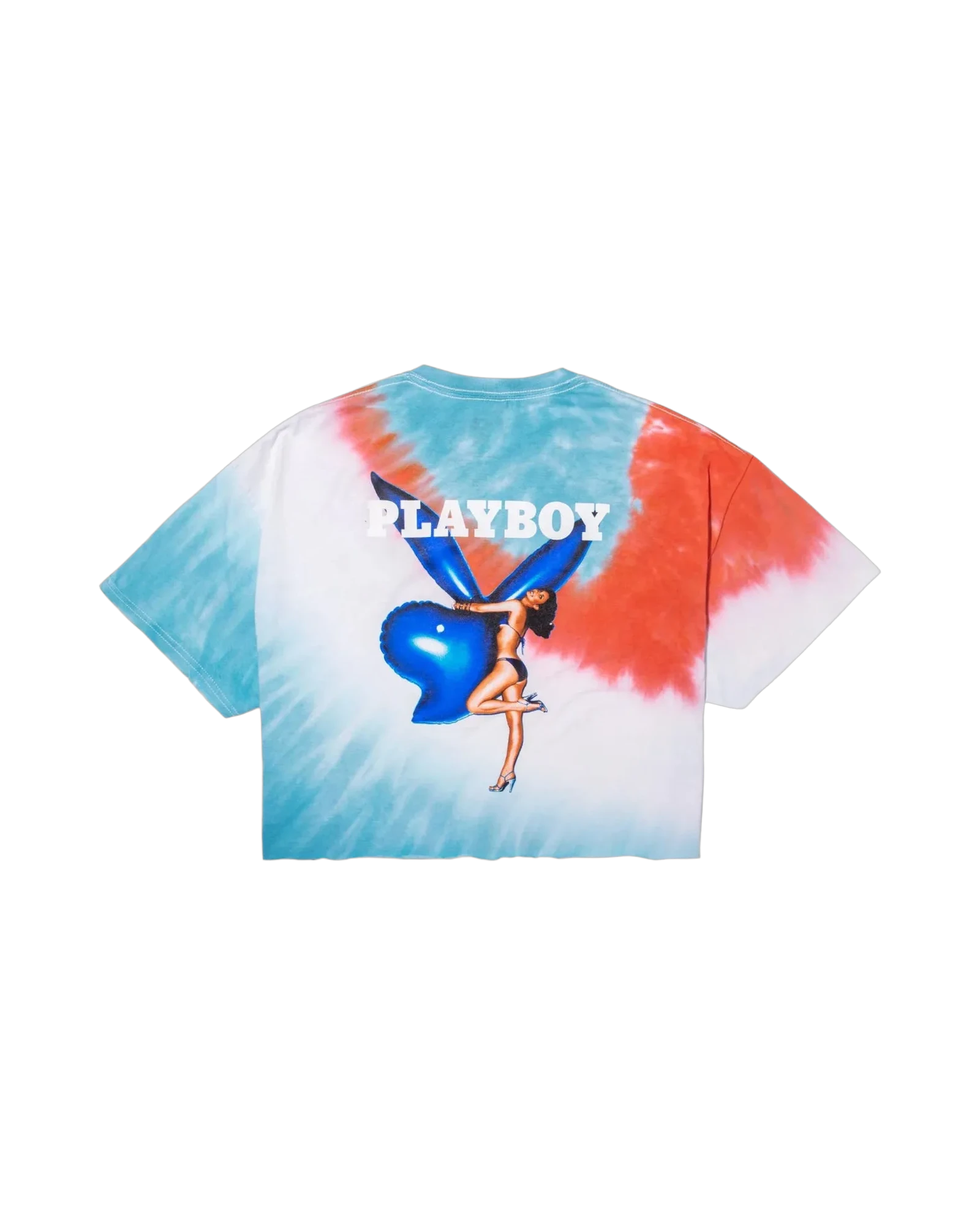 July 1977 Cover Tie Dye Crop T Shirt