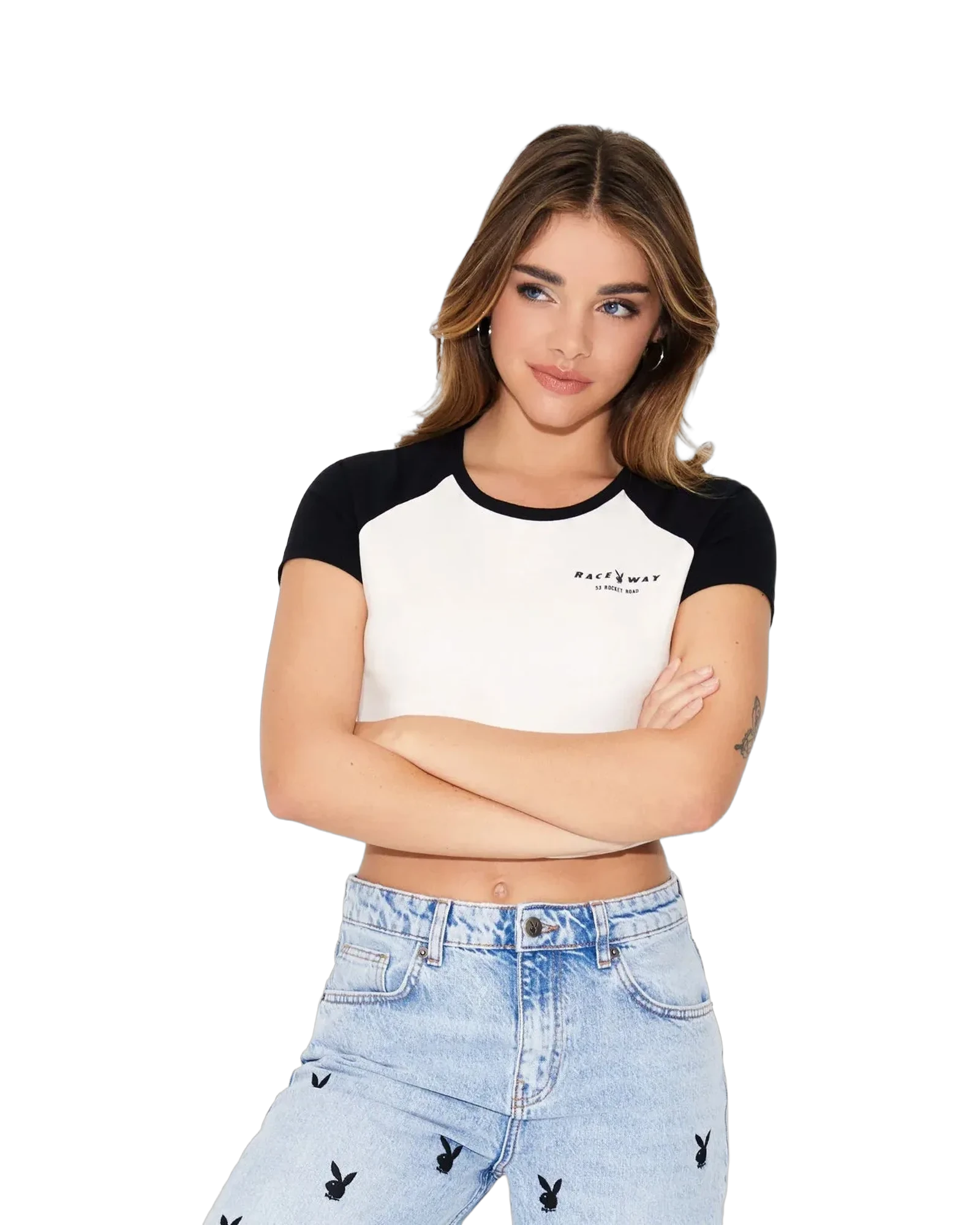 Playboy Raceway Baby Tee