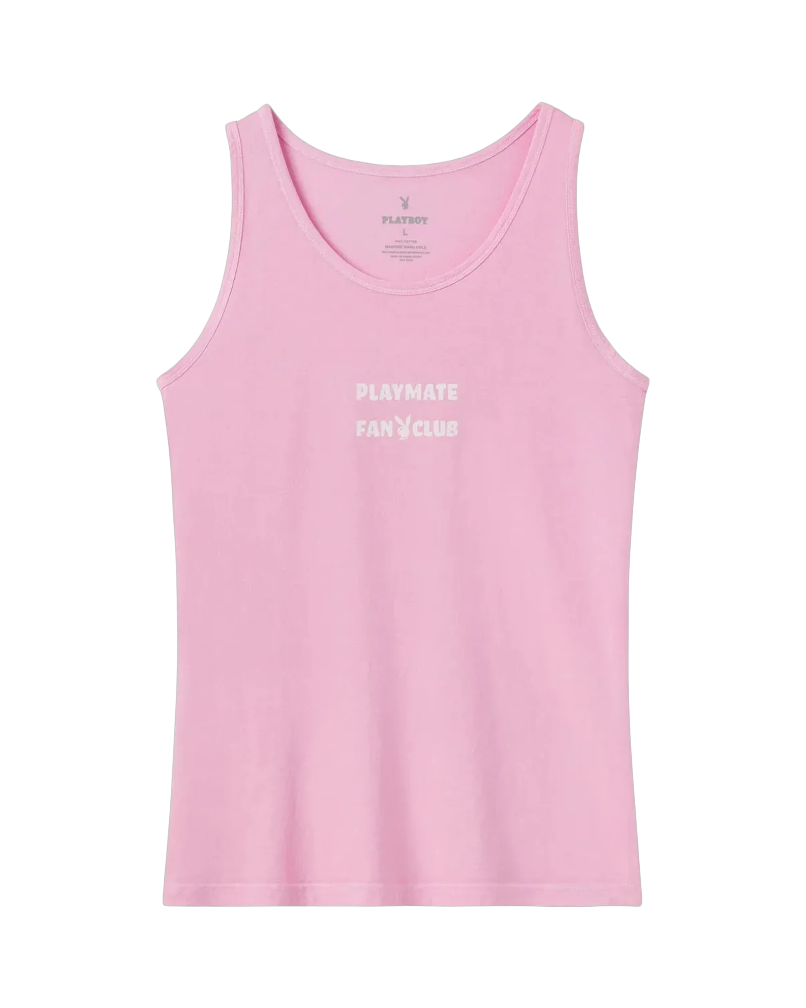 Playmate Of The Year Tank Pink White