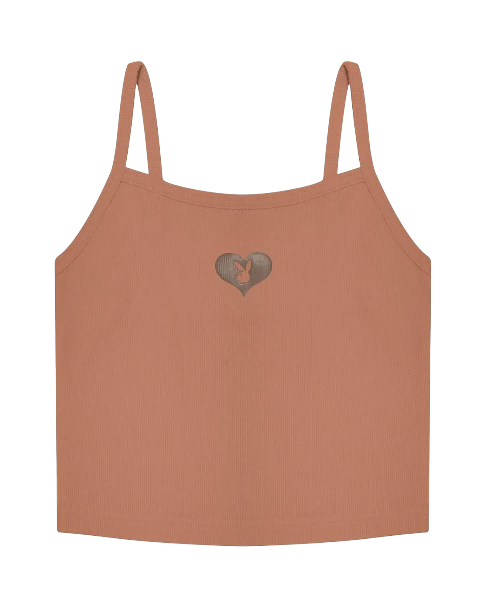 Womens Bunny Heart Binded Cami Top