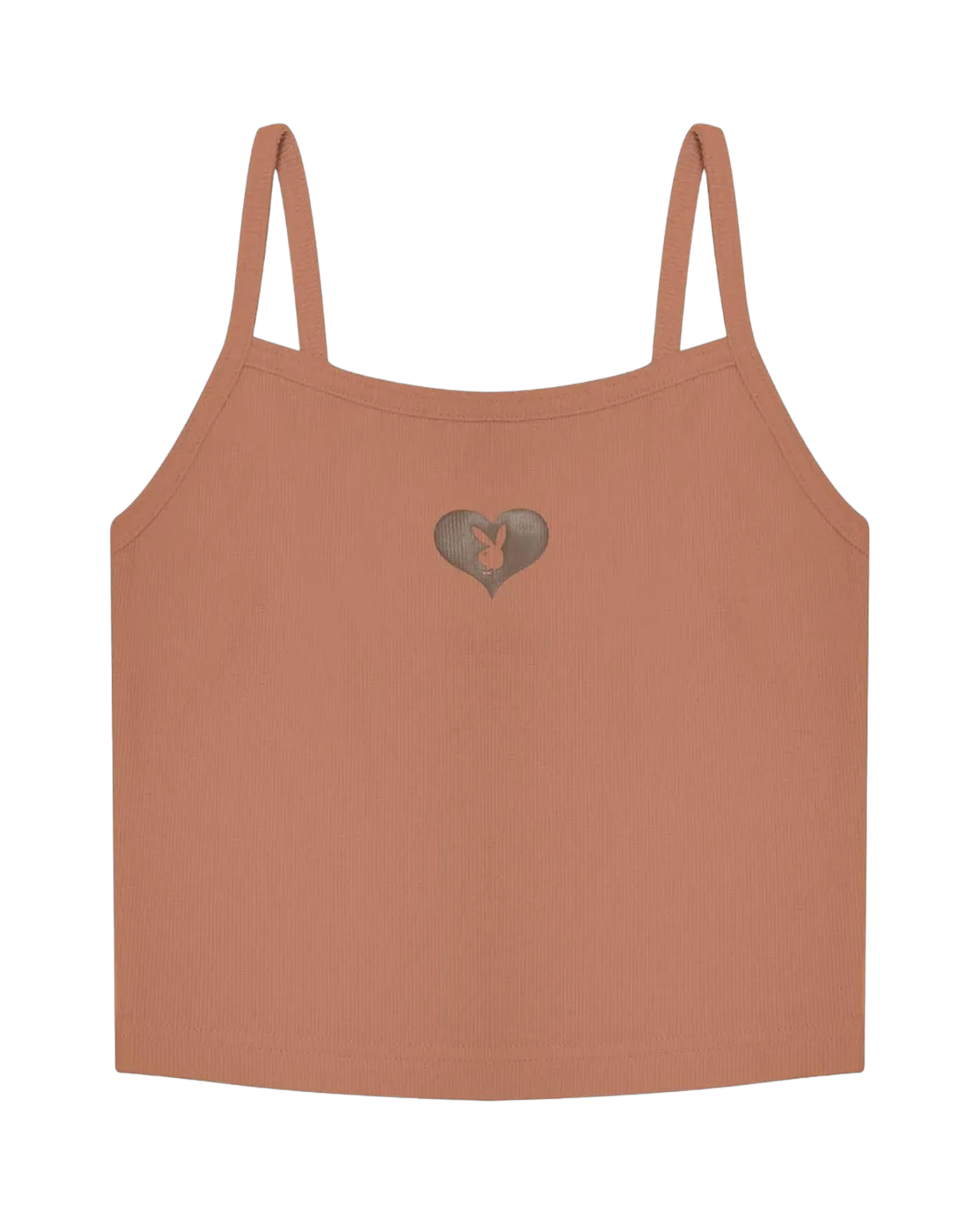 Womens Bunny Heart Binded Cami Top