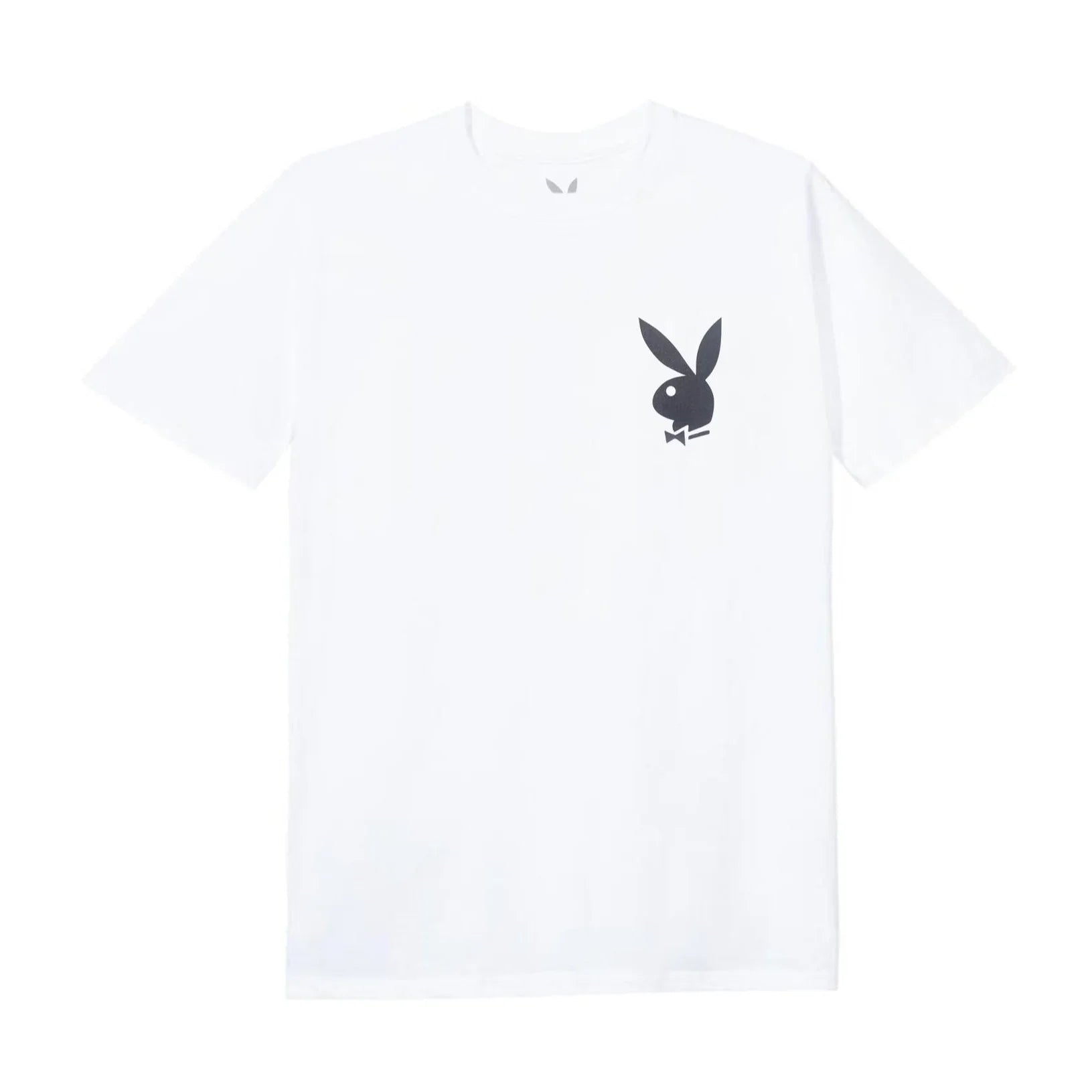 Playboy Masthead & Rabbit Head Tee - White - Playboy