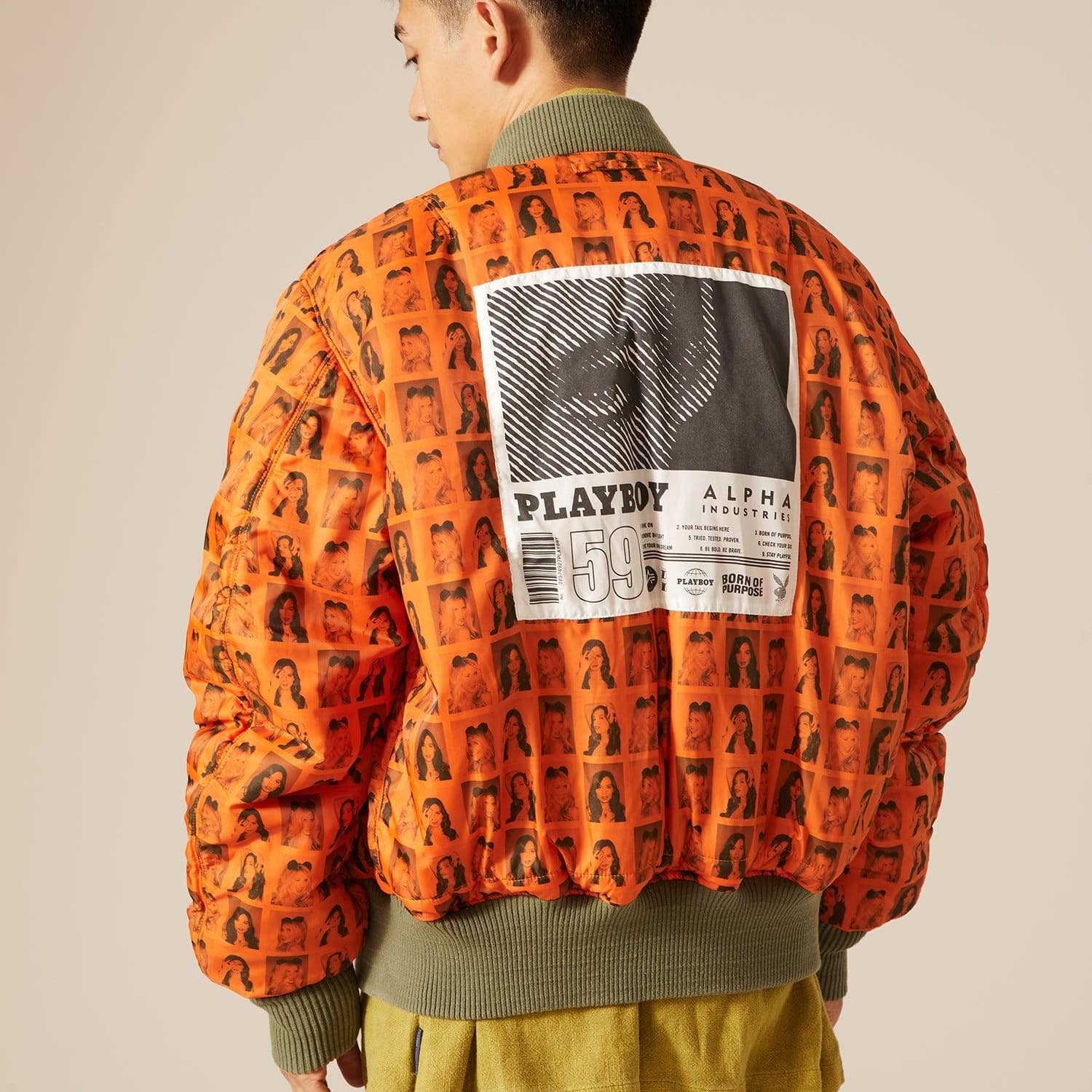 Playboy x Alpha Industries Reversible MA - 1 Flight Jacket - Playboy