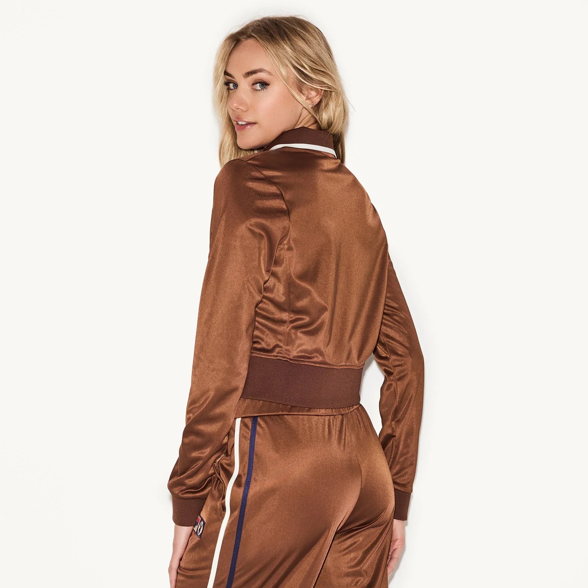 Playboy x FILA Jill Slim Zip - Up Jacket - Playboy