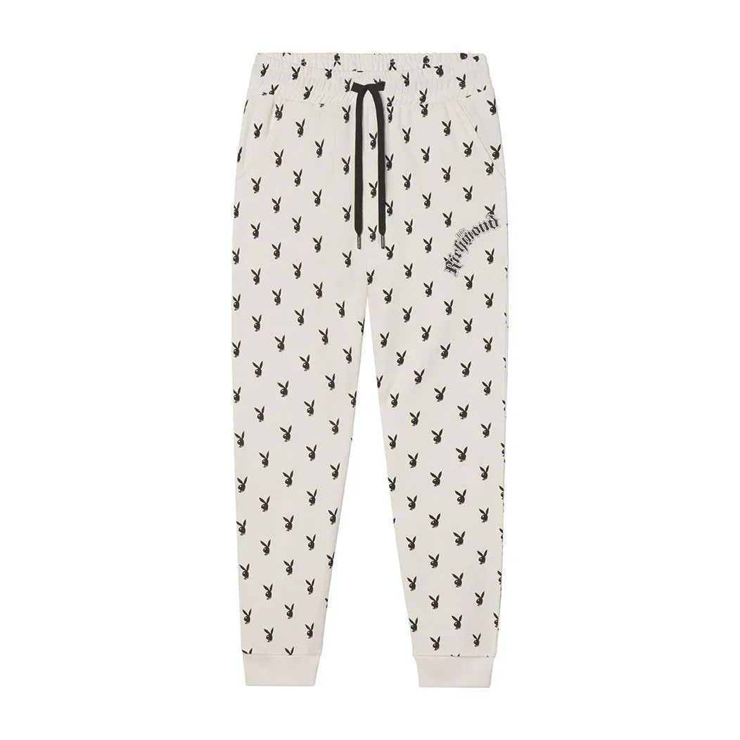 Playboy x John Richmond Repeating Rabbit Head Sweatpants - Playboy